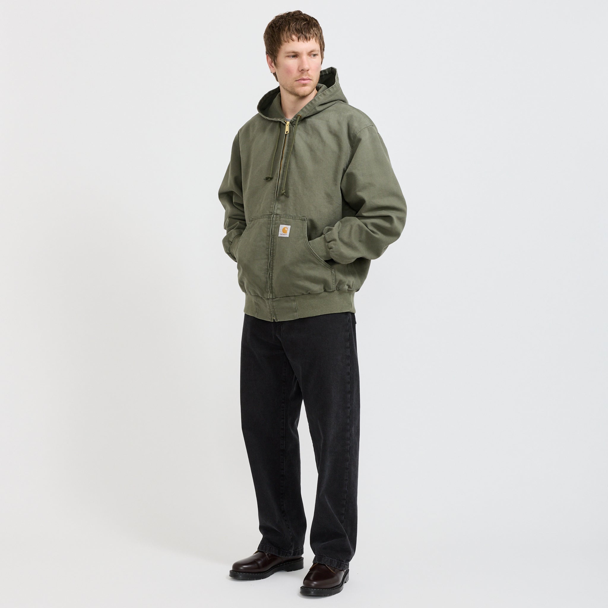 OG Active Jacket Leaf Stone Canvas