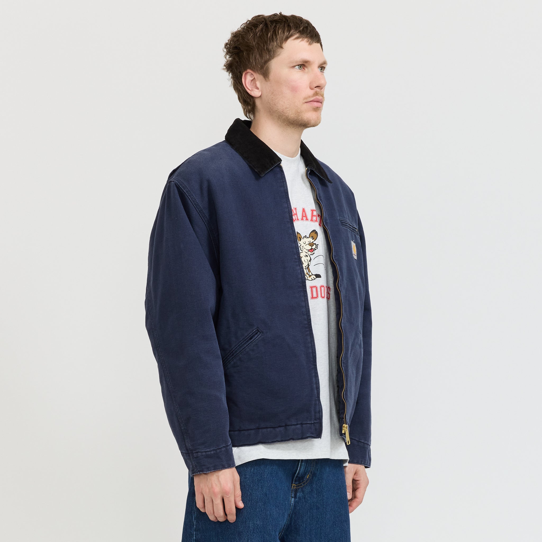 Carhartt WIP | OG Detroit Jacket Dark Navy/Black | Maplestore