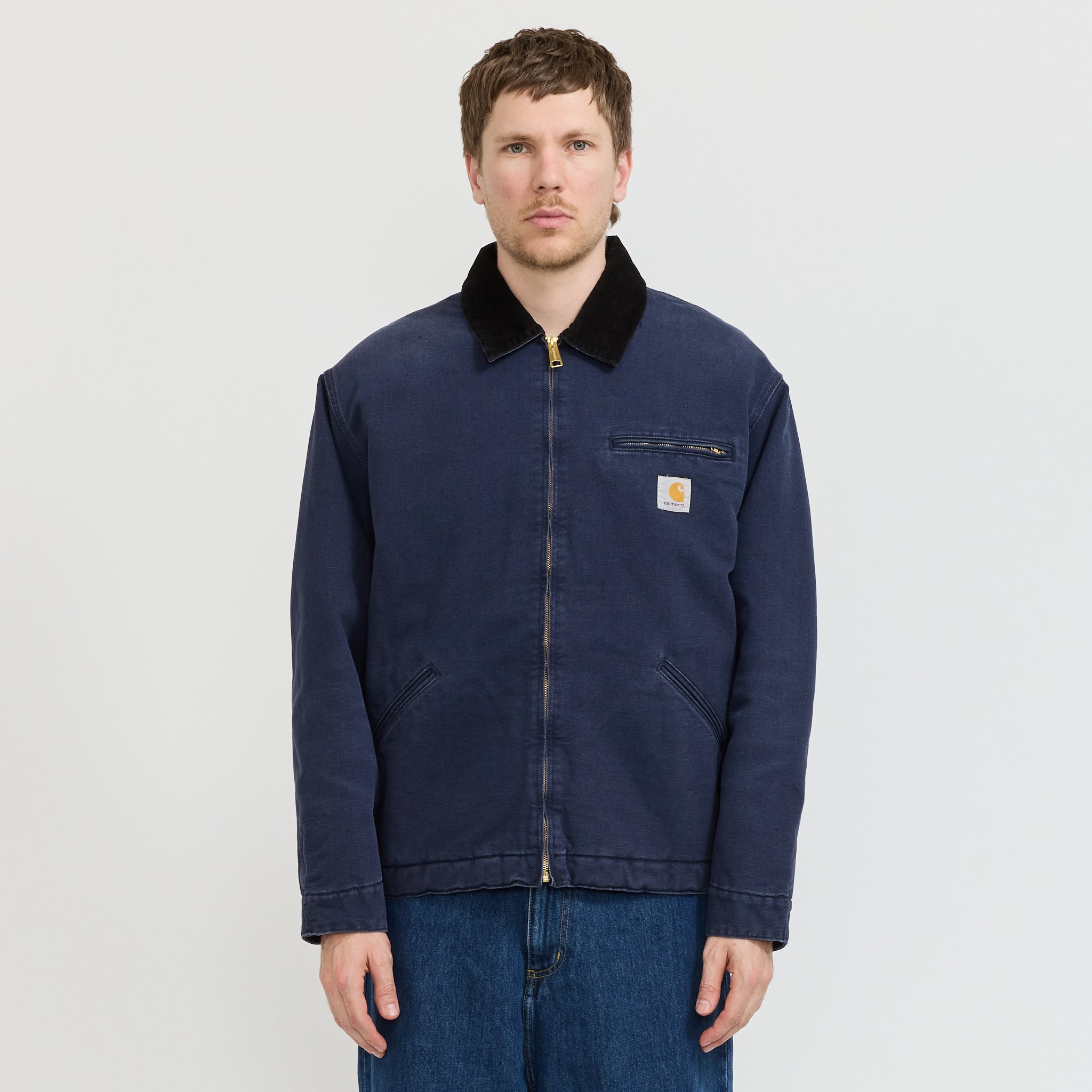 Carhartt WIP | OG Detroit Jacket Dark Navy/Black | Maplestore