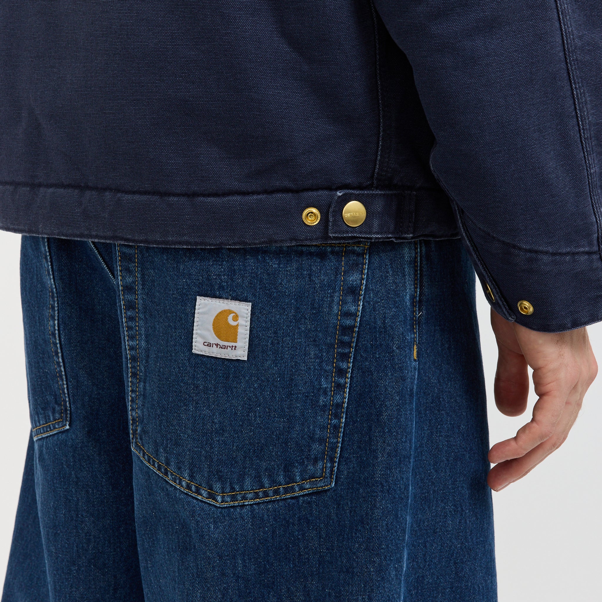 Carhartt WIP | OG Detroit Jacket Dark Navy/Black | Maplestore