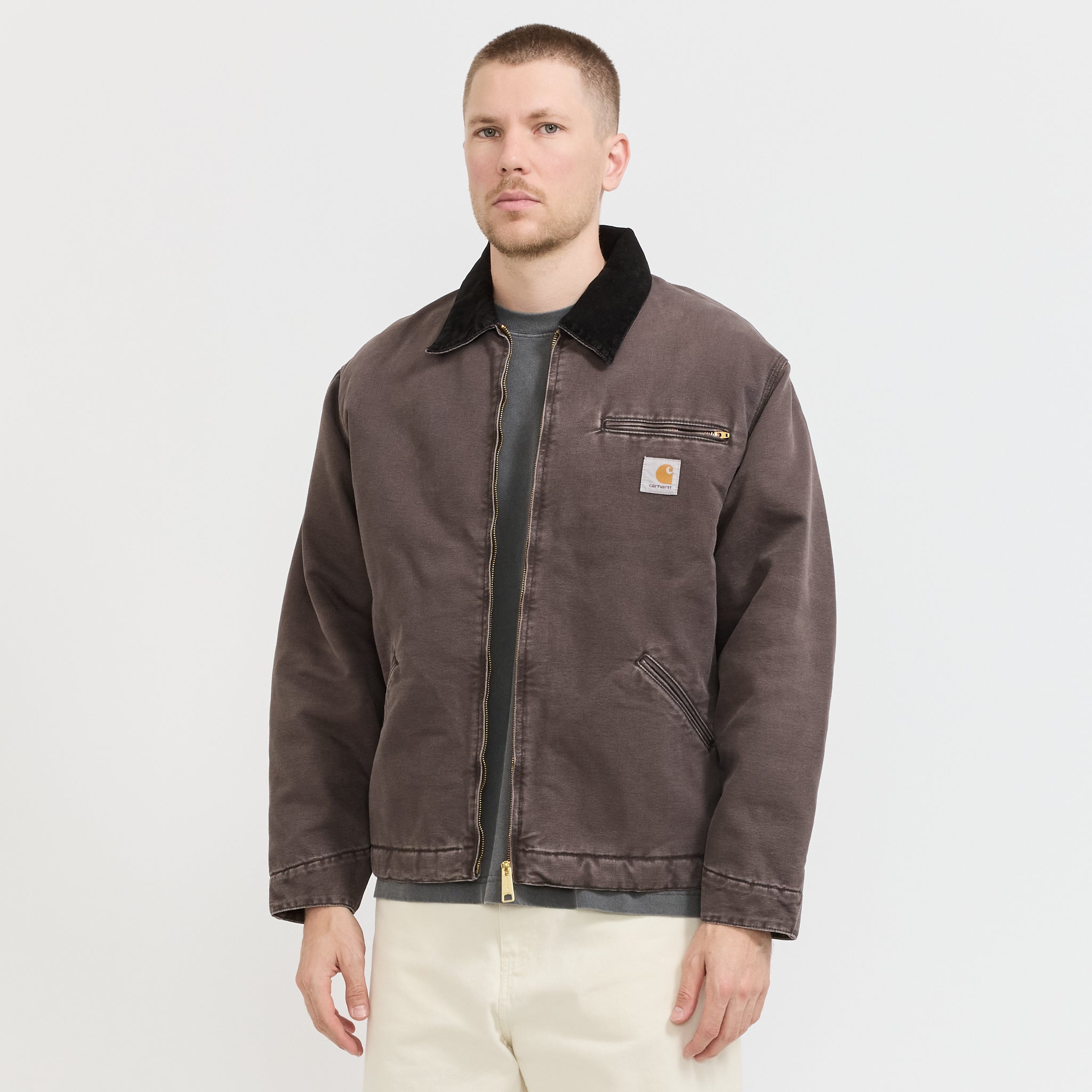 OG Detroit Jacket Tobacco/Black Stone Canvas