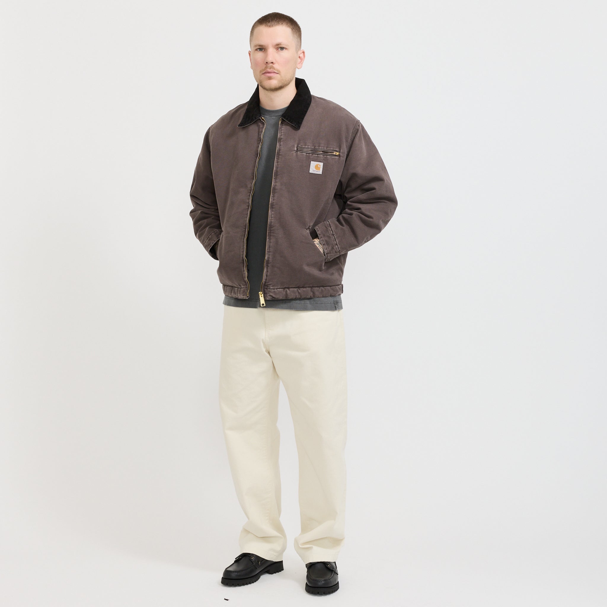 OG Detroit Jacket Tobacco/Black Stone Canvas