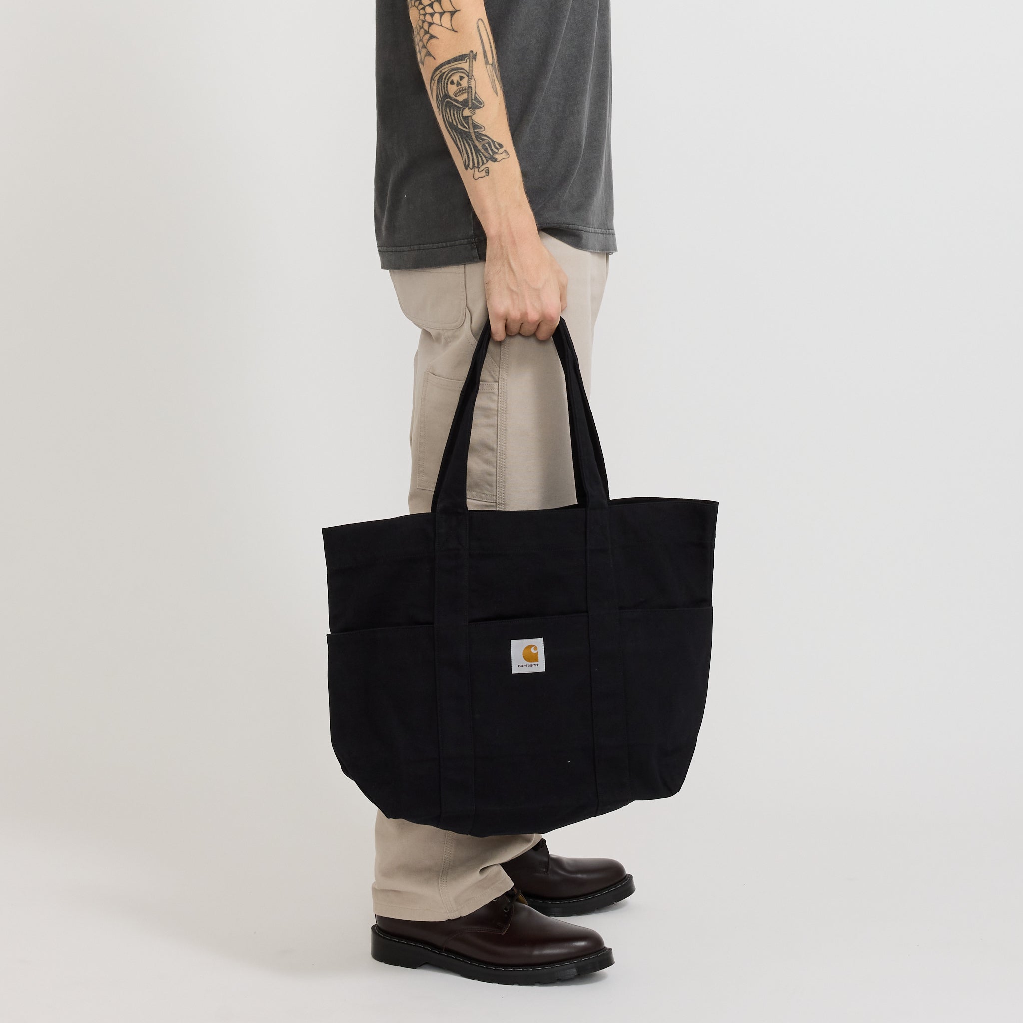 Carhartt WIP | Parker Tote Bag Black | Maplestore