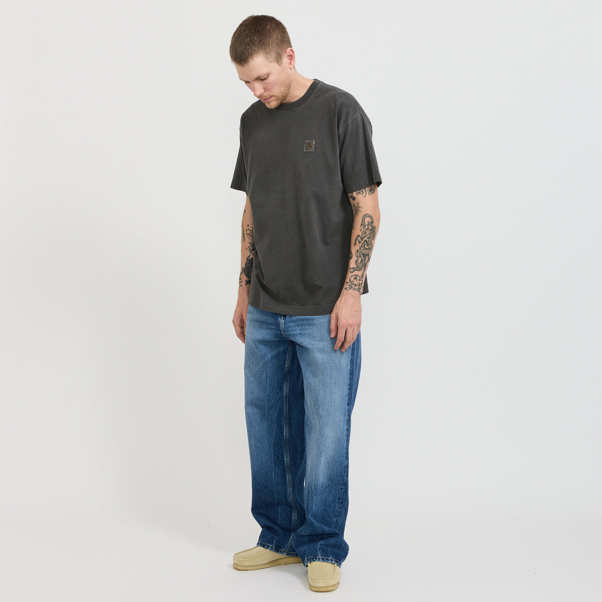 Carhartt WIP | Payson Pant Blue Marble Used Wash | Maplestore