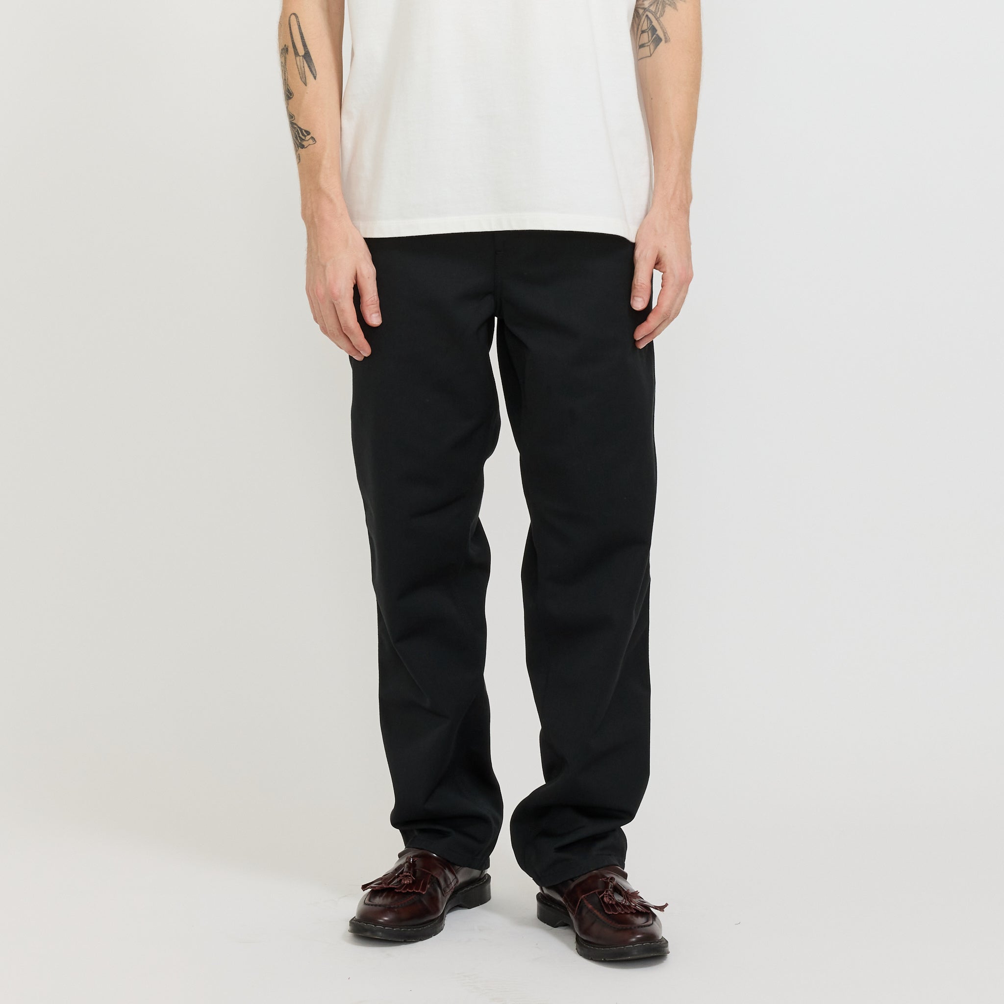 Simple Pant Black Rinsed