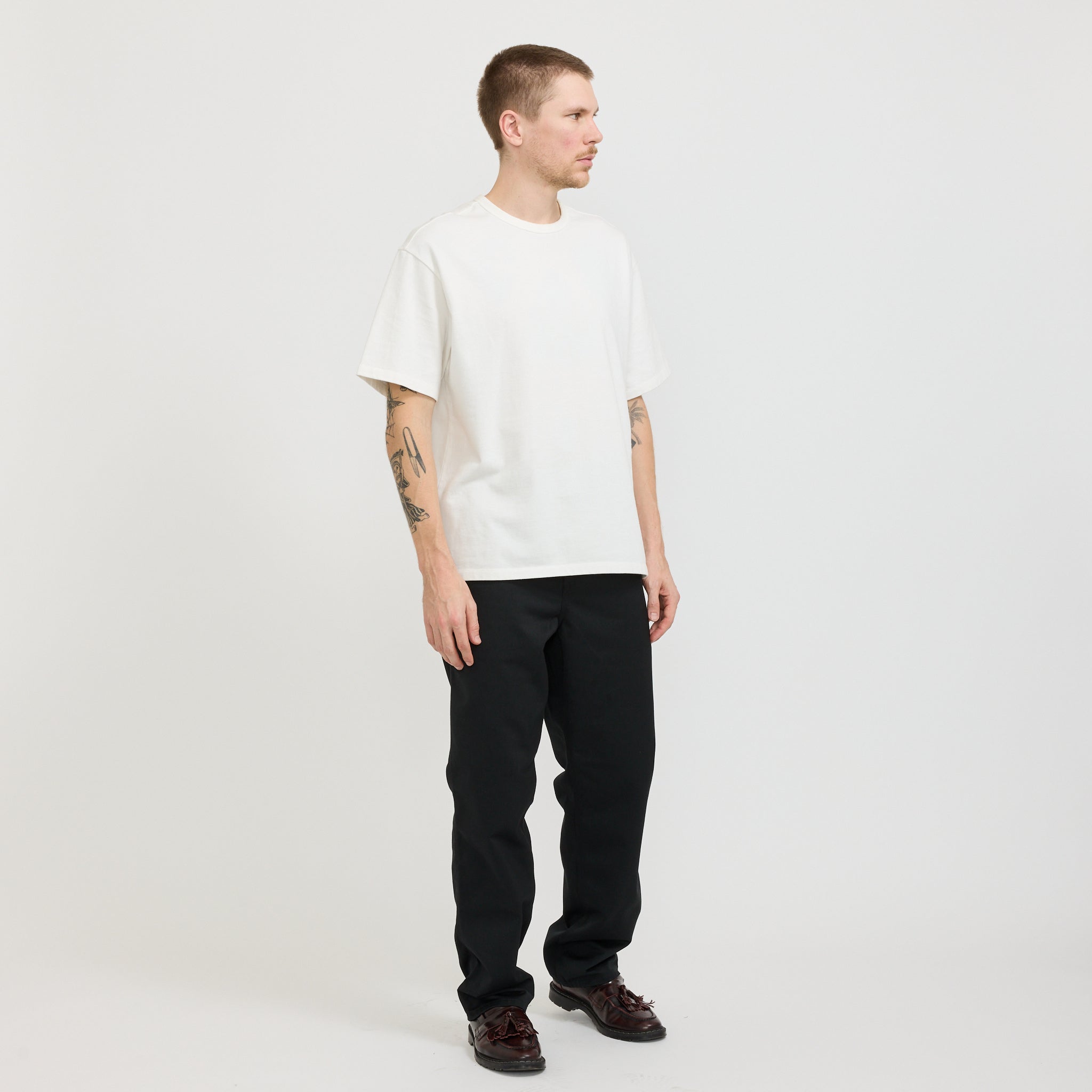 Simple Pant Black Rinsed
