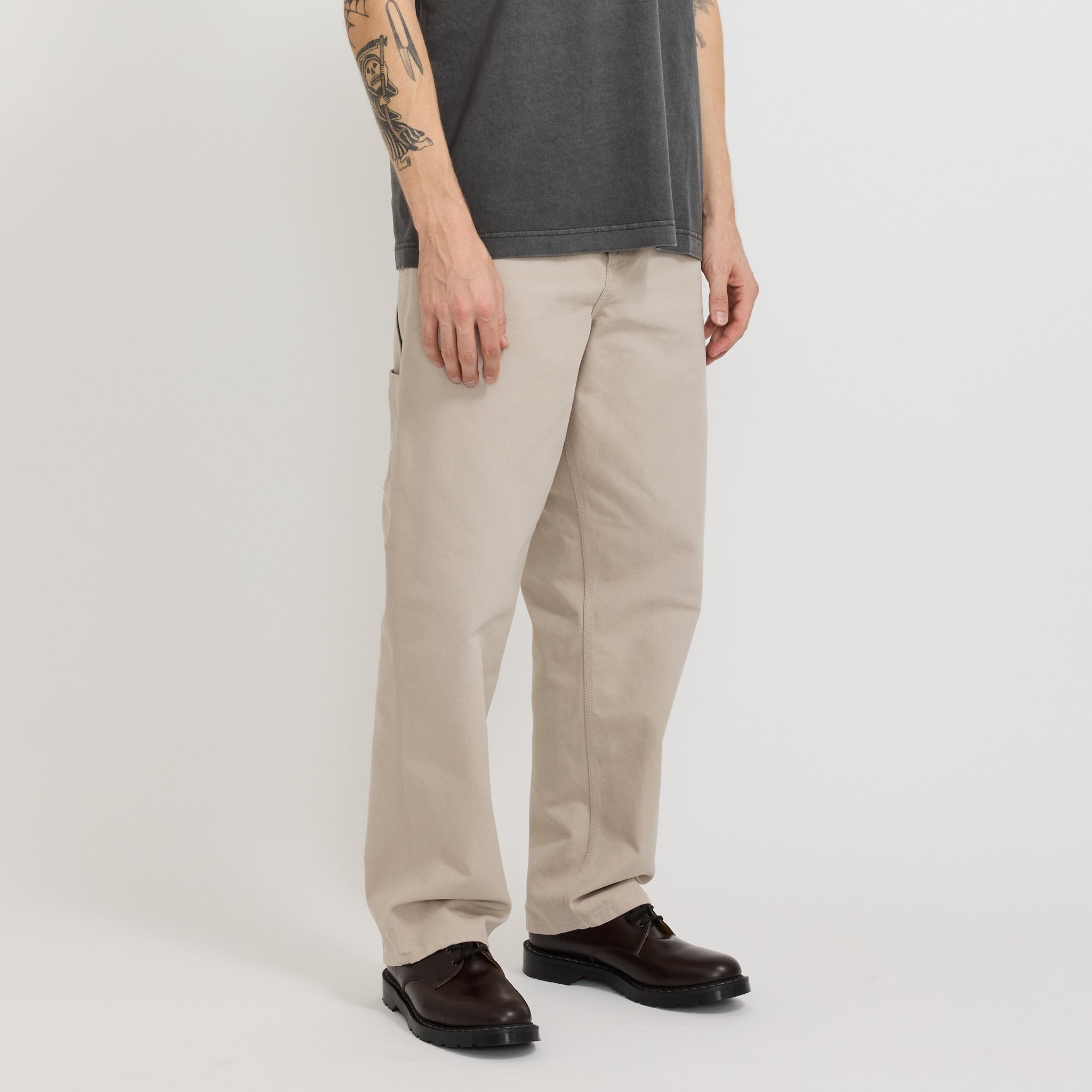 Single Knee Pant Dusky Beige