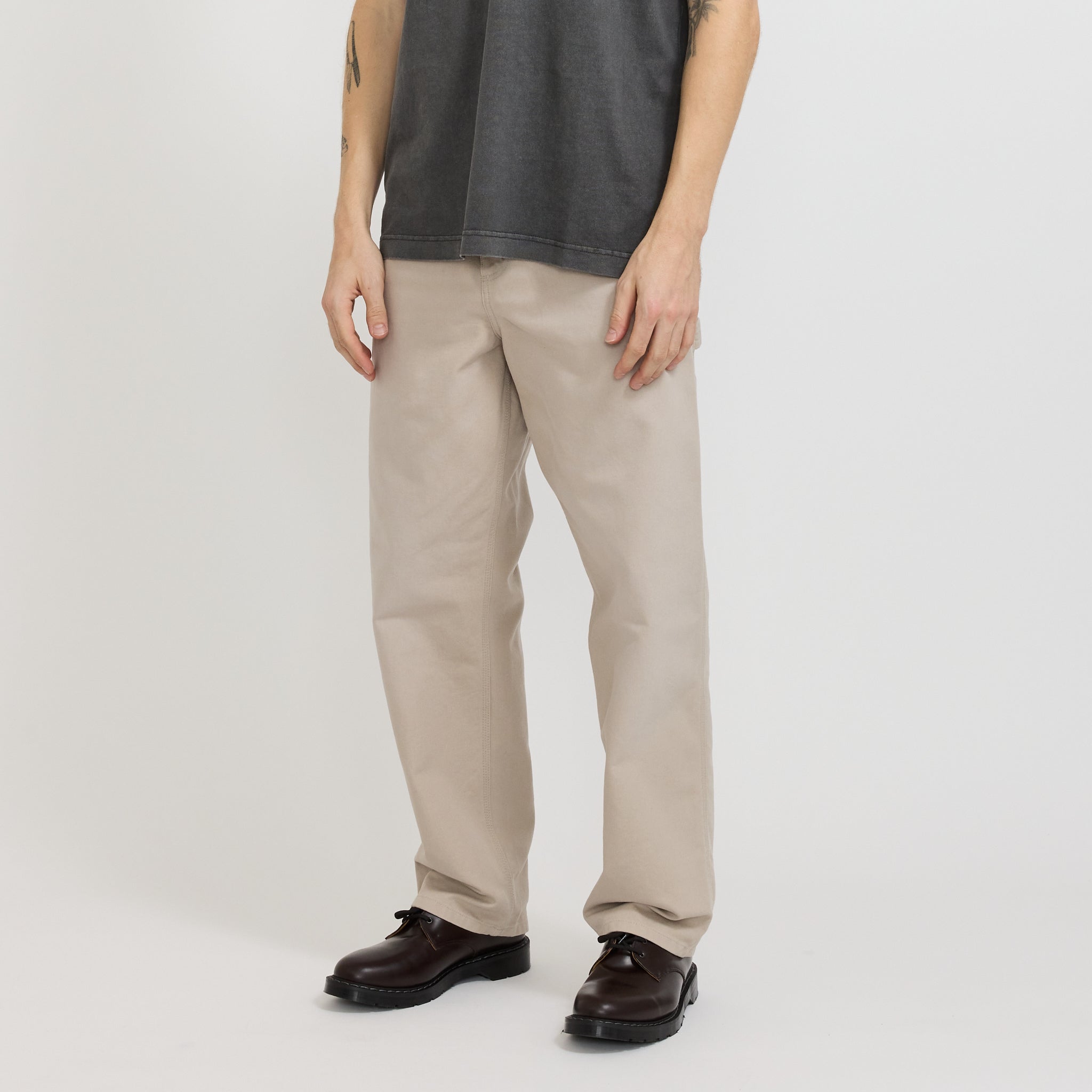 Single Knee Pant Dusky Beige