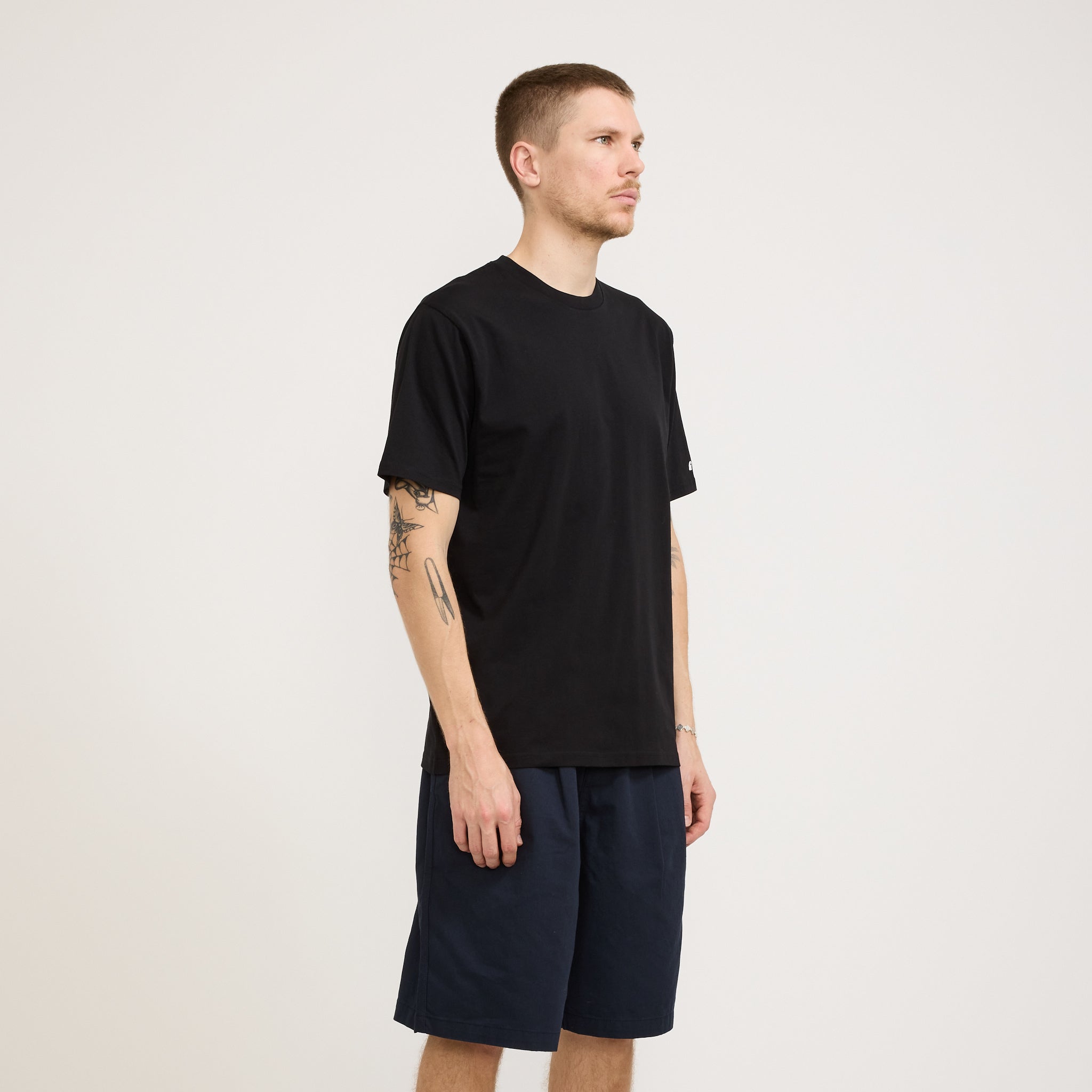 Carhartt WIP | S/S Base T-Shirt Black/White | Maplestore