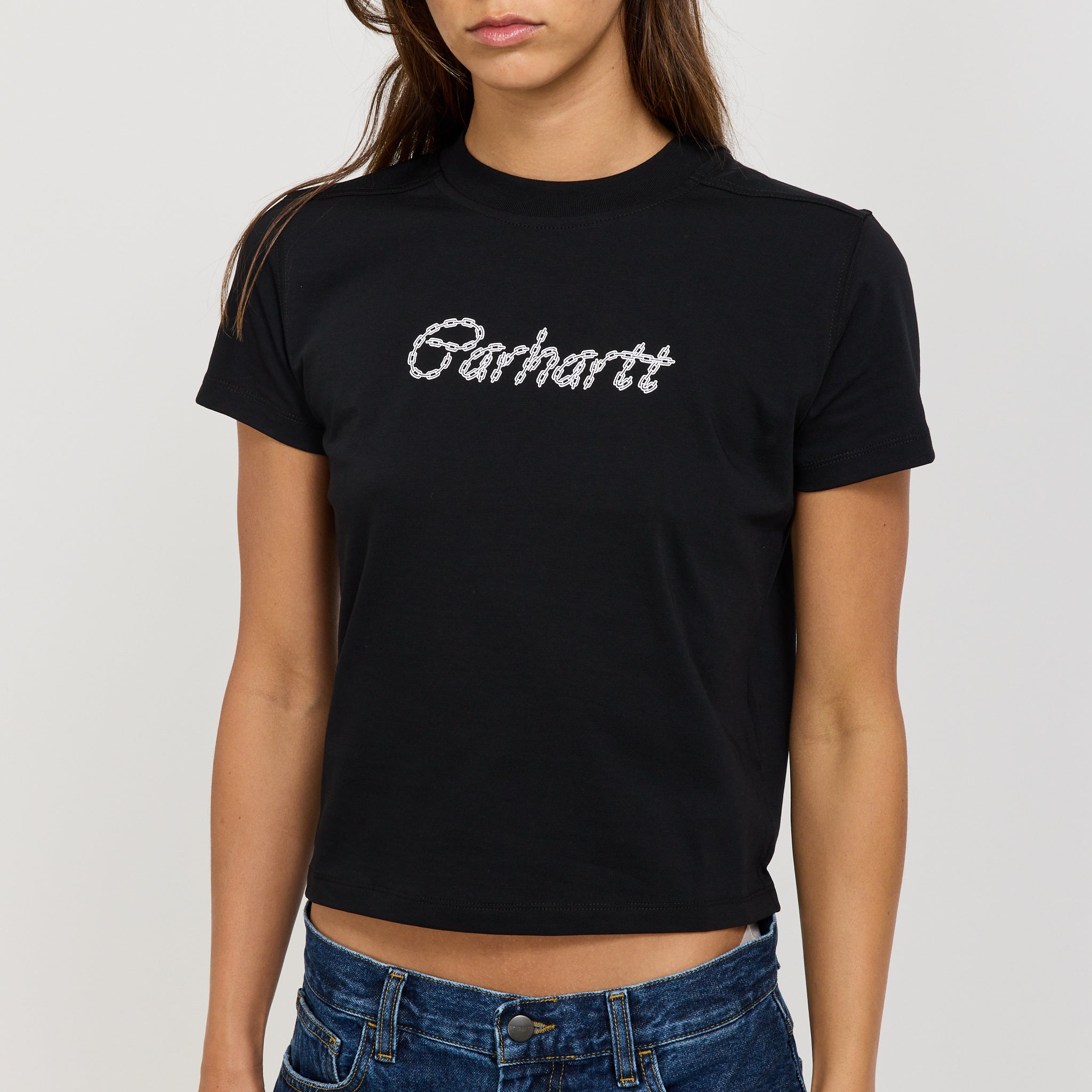 Carhartt WIP | S/S Chained Tee Black/White | Maplestore