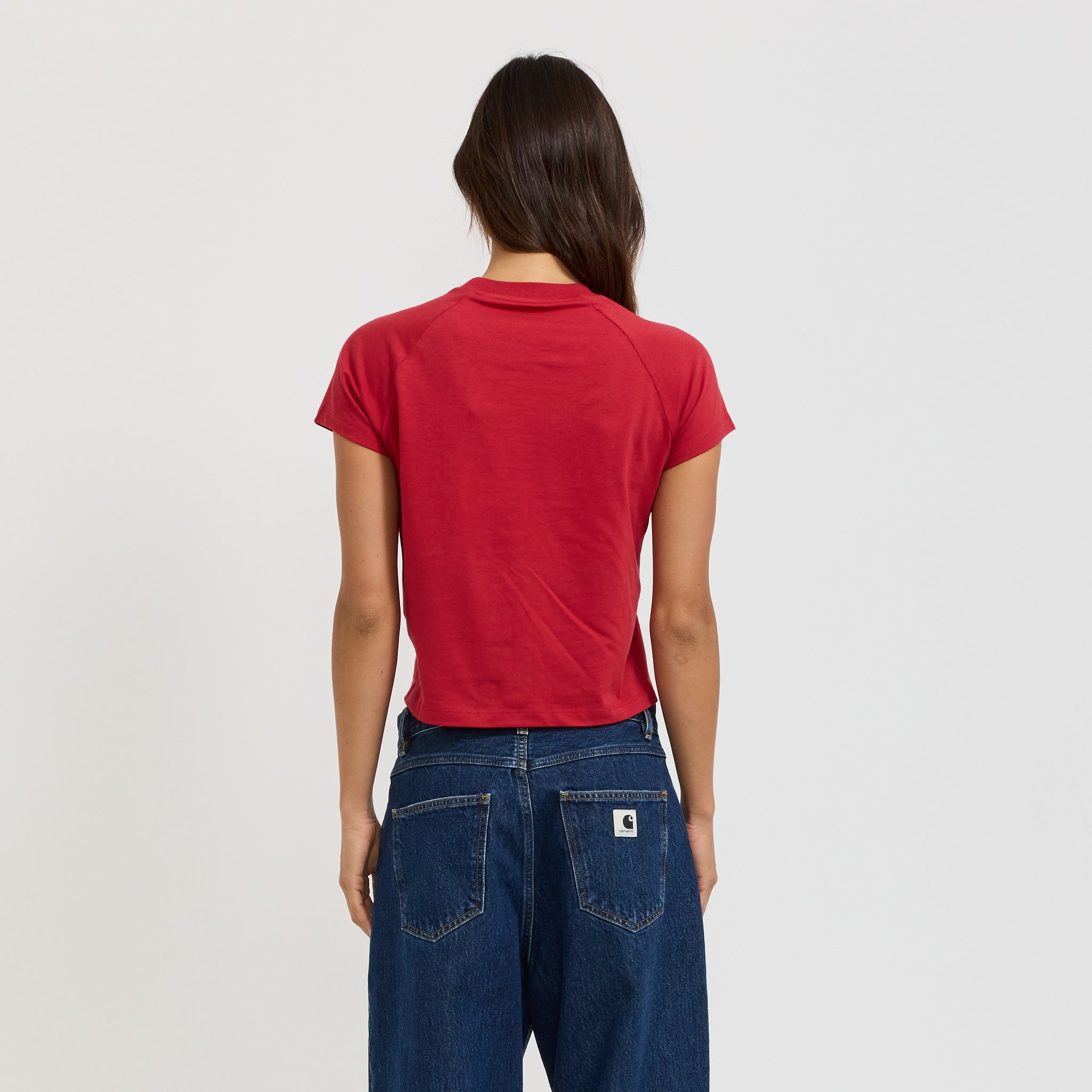 Carhartt WIP | S/S Hot Script Tee Cherry | Maplestore