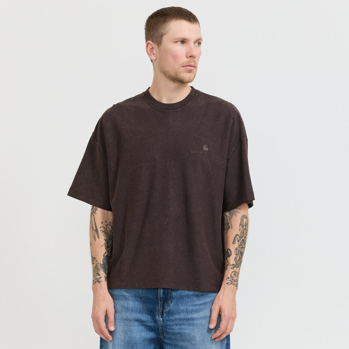 Carhartt WIP | S/S Lambert T-Shirt Tobacco | Maplestore