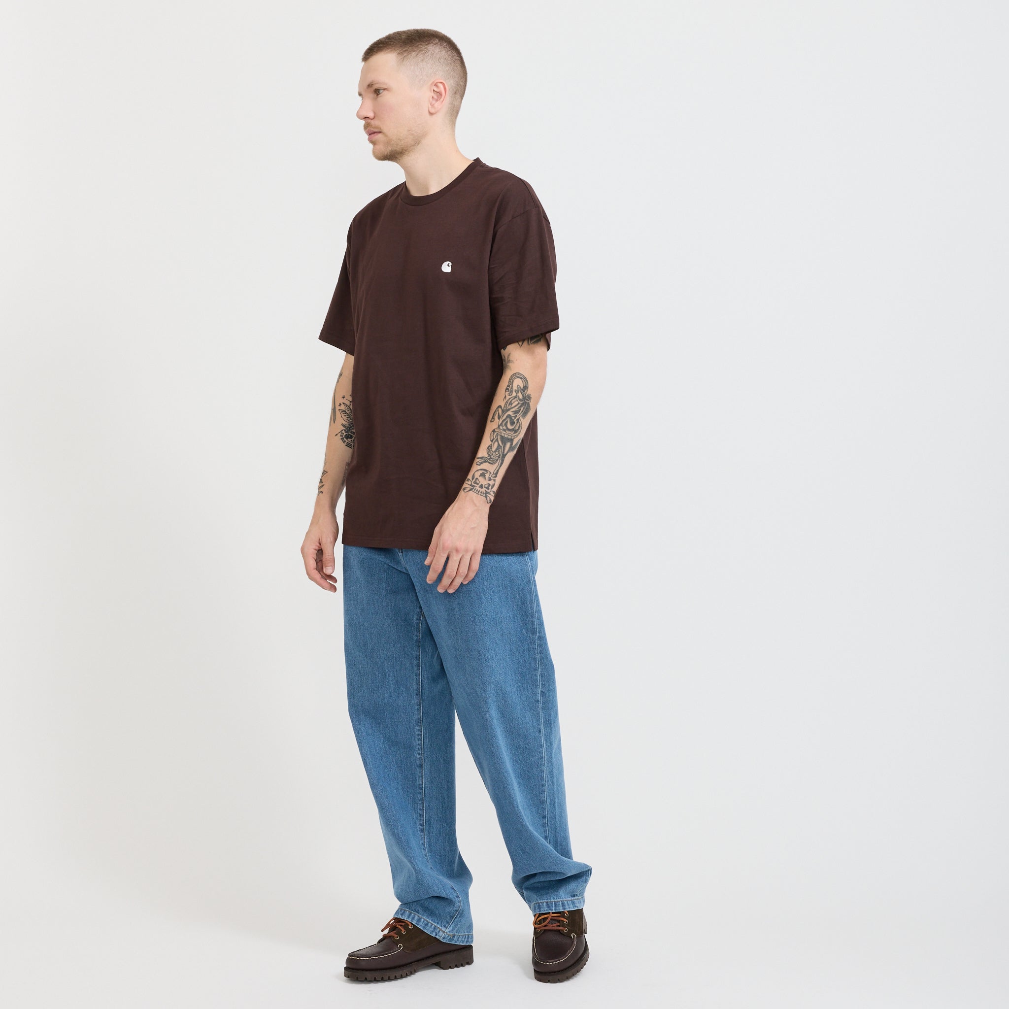 S/S Madison T-Shirt Palisander/Wax