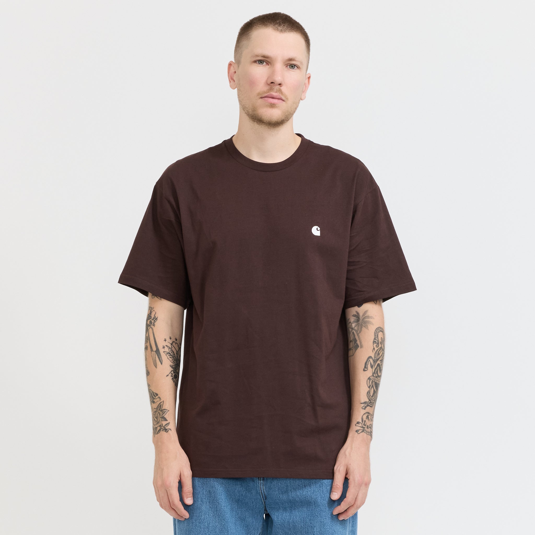 S/S Madison T-Shirt Palisander/Wax