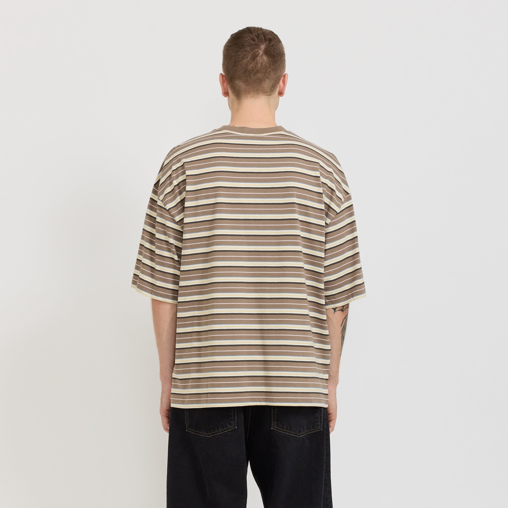 S/S Nathan T-Shirt Nathan Stripe/Branch