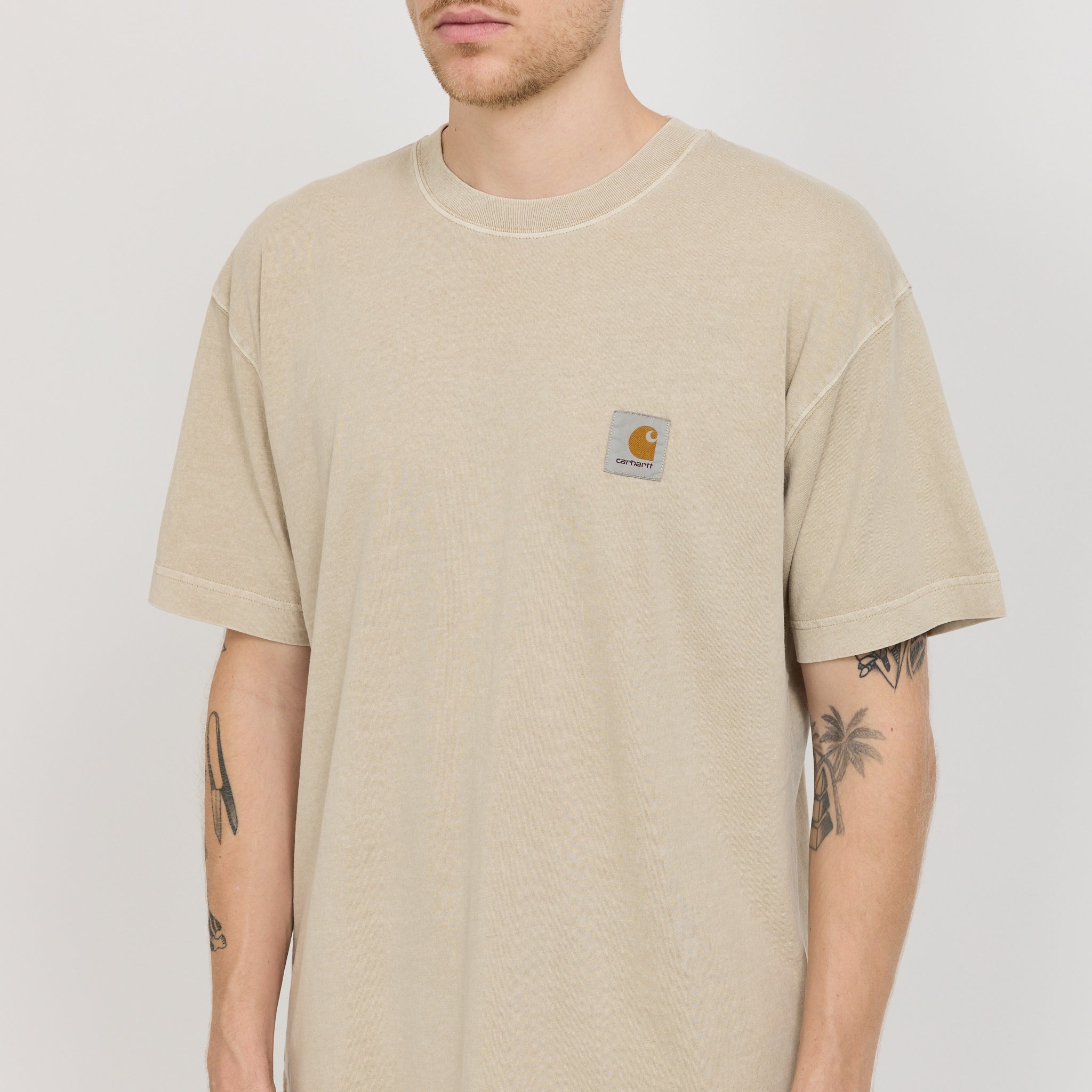 Carhartt WIP | S/S Nelson T-Shirt Fleur De Sel | Maplestore