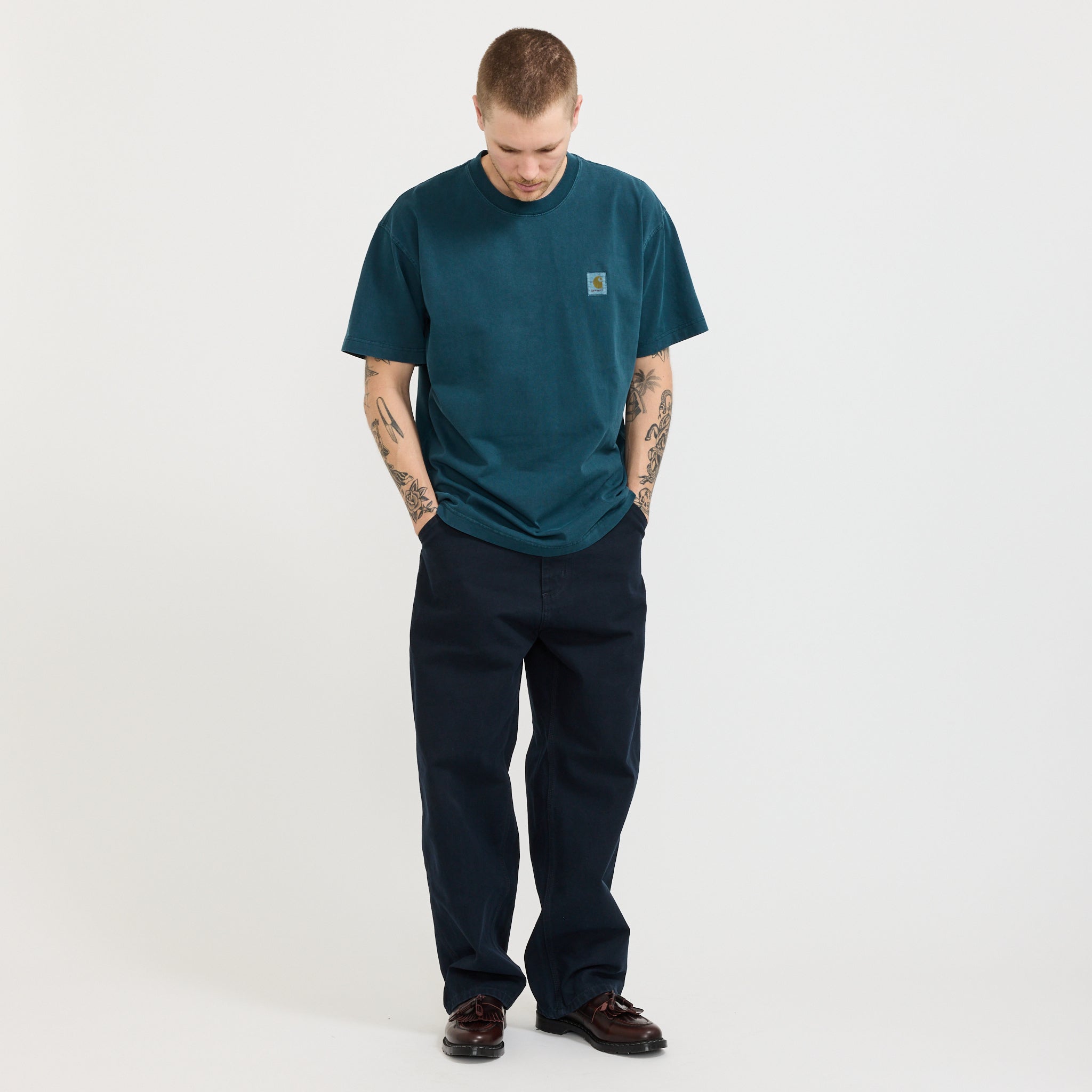Carhartt WIP | S/S Vista T-Shirt Deep Lagoon | Maplestore