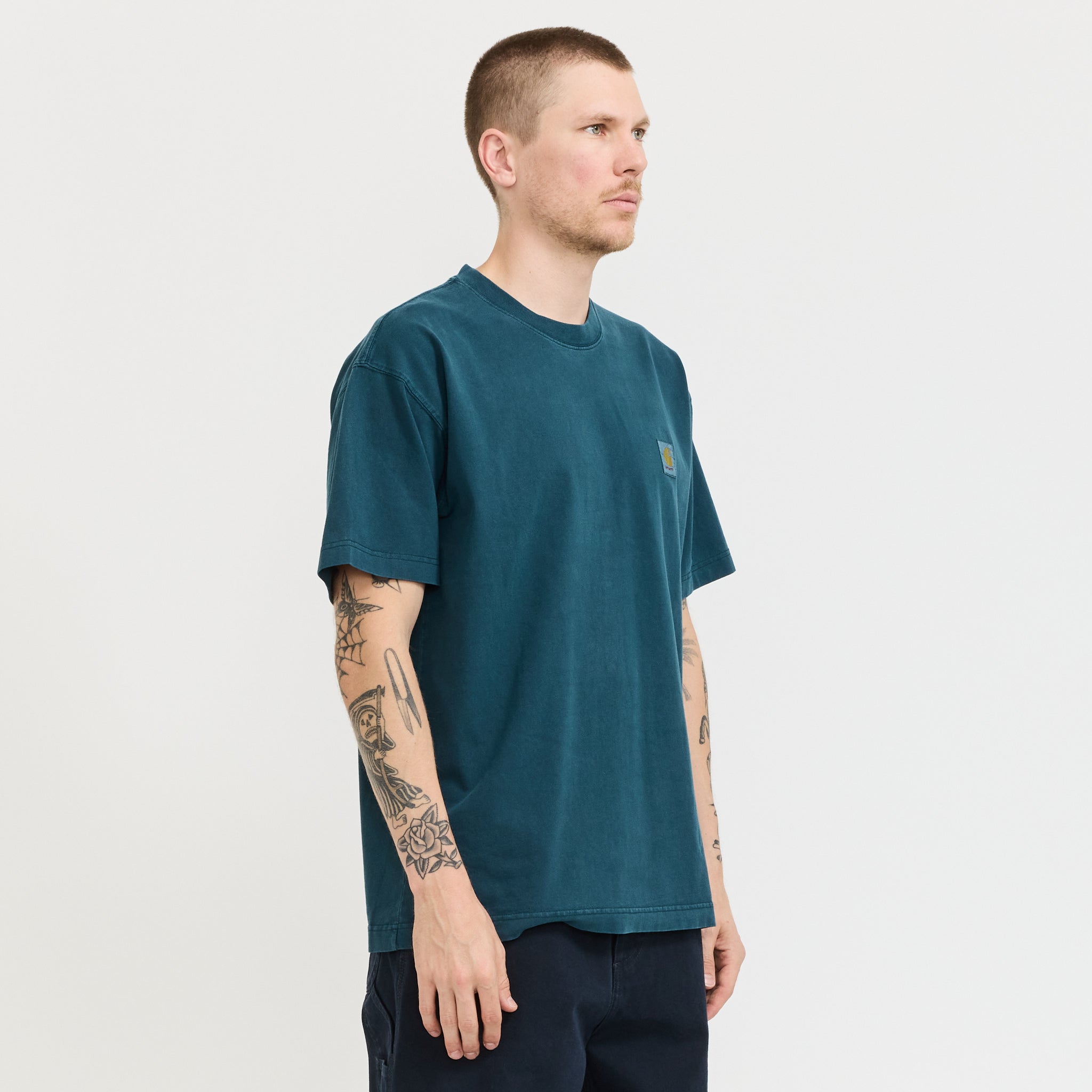 Carhartt WIP | S/S Vista T-Shirt Deep Lagoon | Maplestore