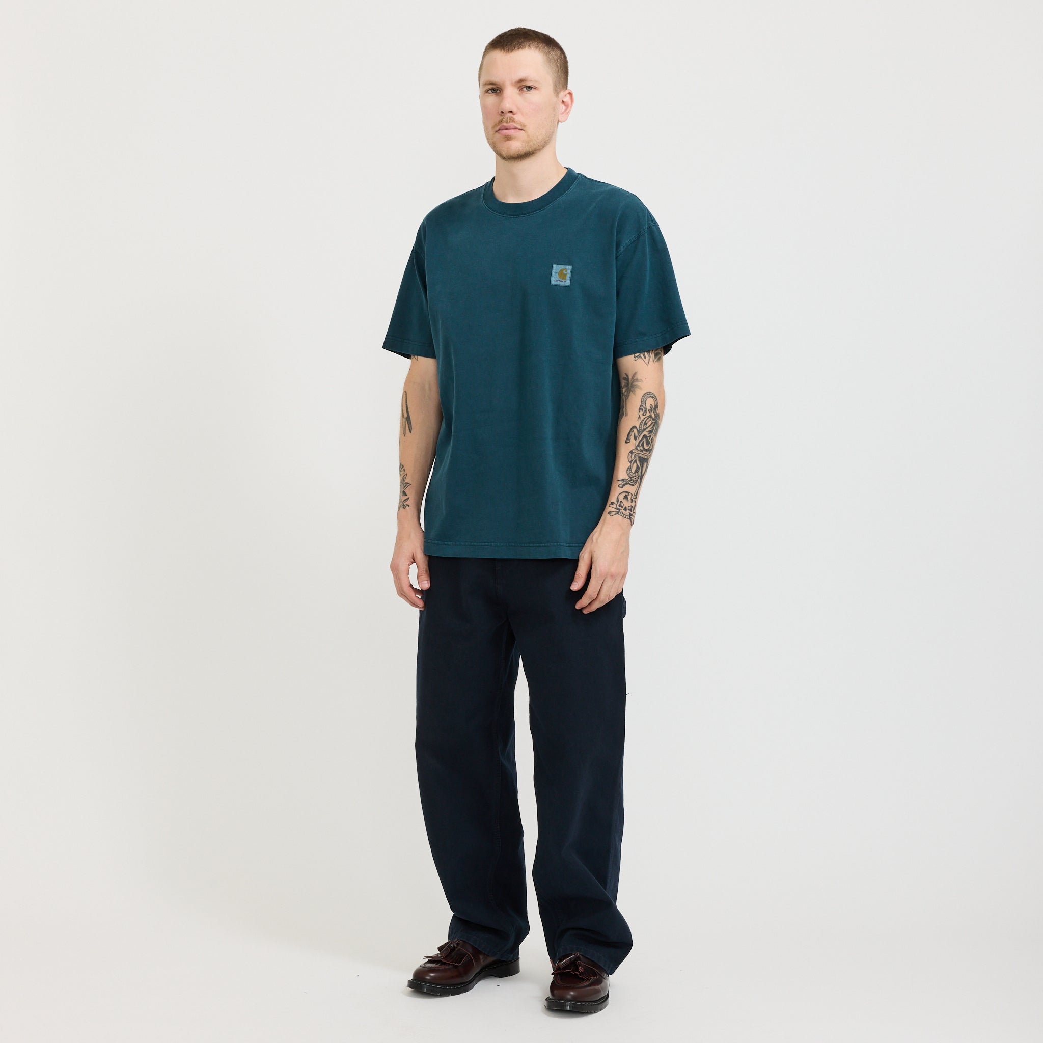 Carhartt WIP | S/S Vista T-Shirt Deep Lagoon | Maplestore