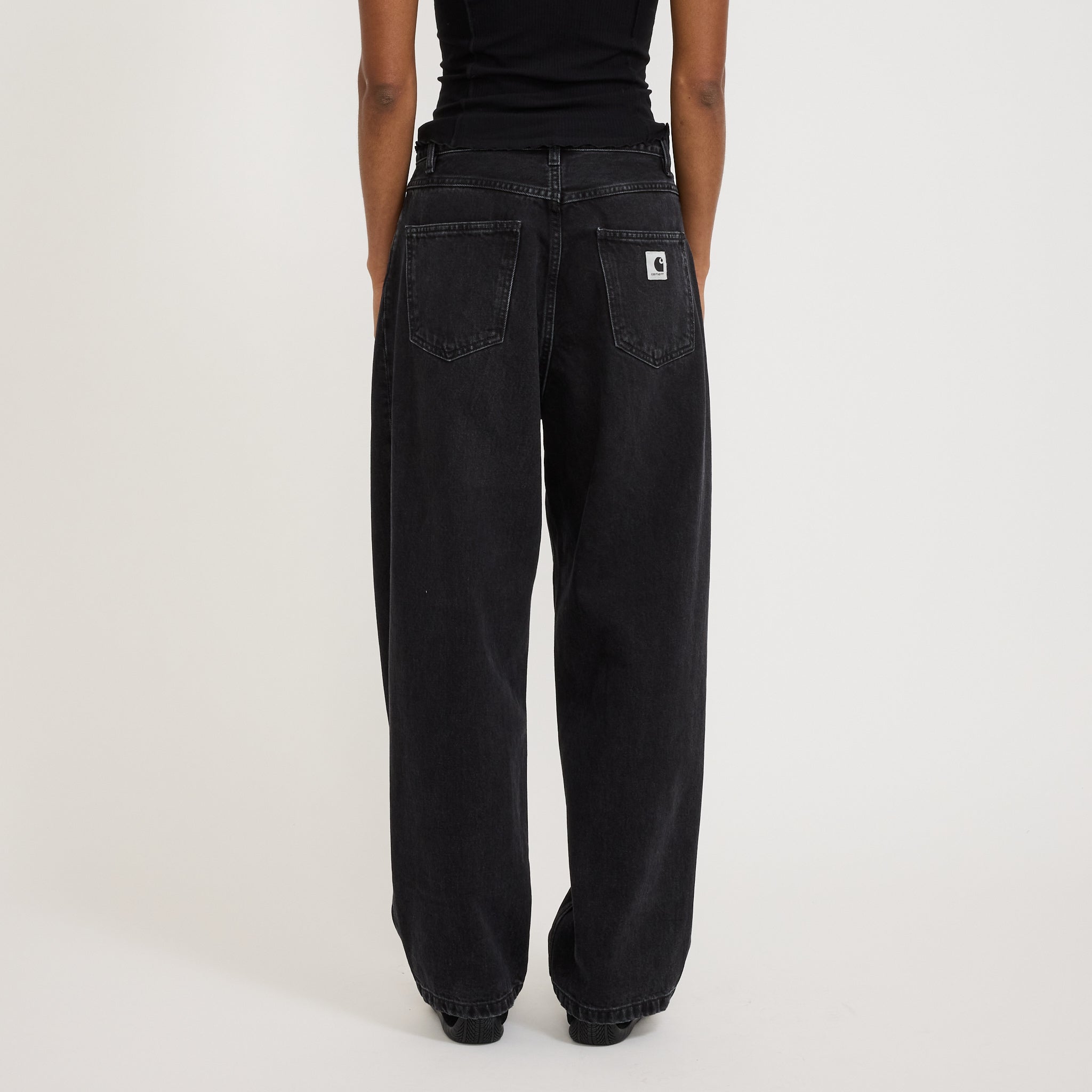 Carhartt WIP | Women's Brandon Pant Black Stone Washed | Maplestore