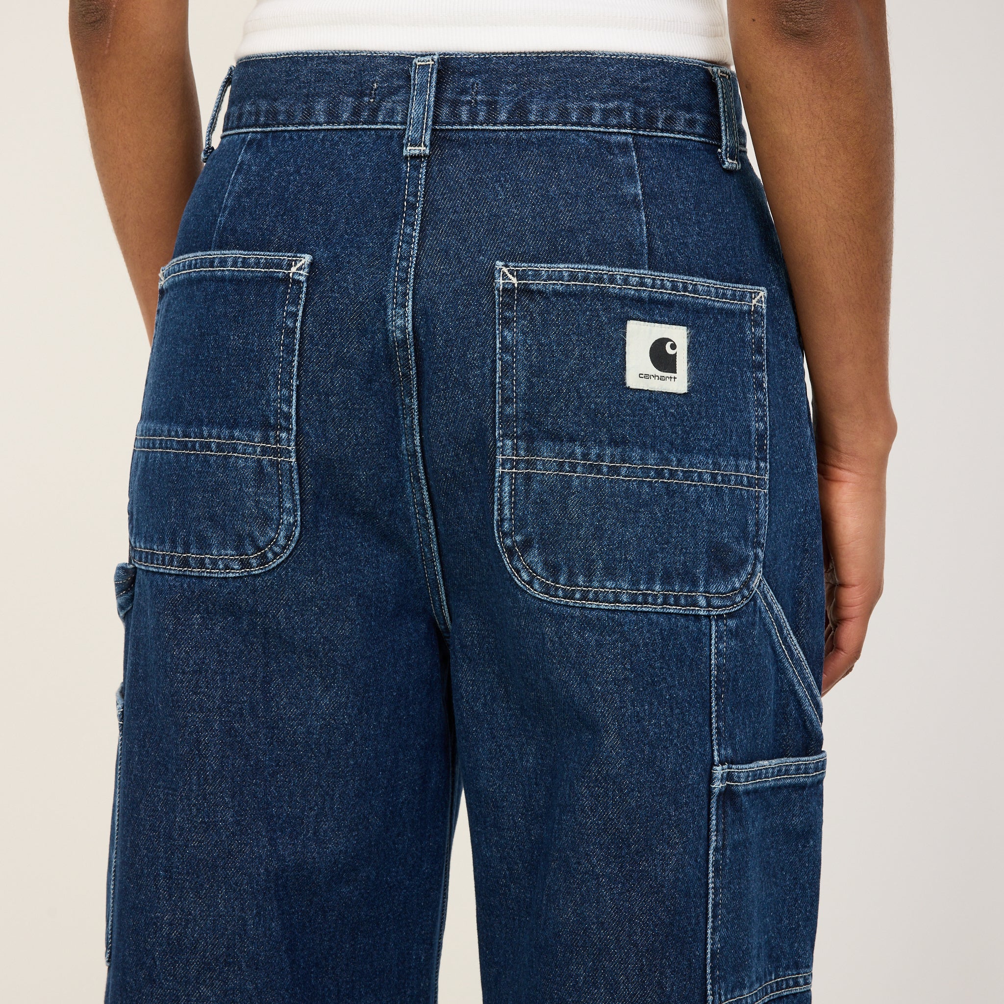 Carhartt WIP | Womens Jens Pant Marshfield Blue Stone Washed | Maplestore