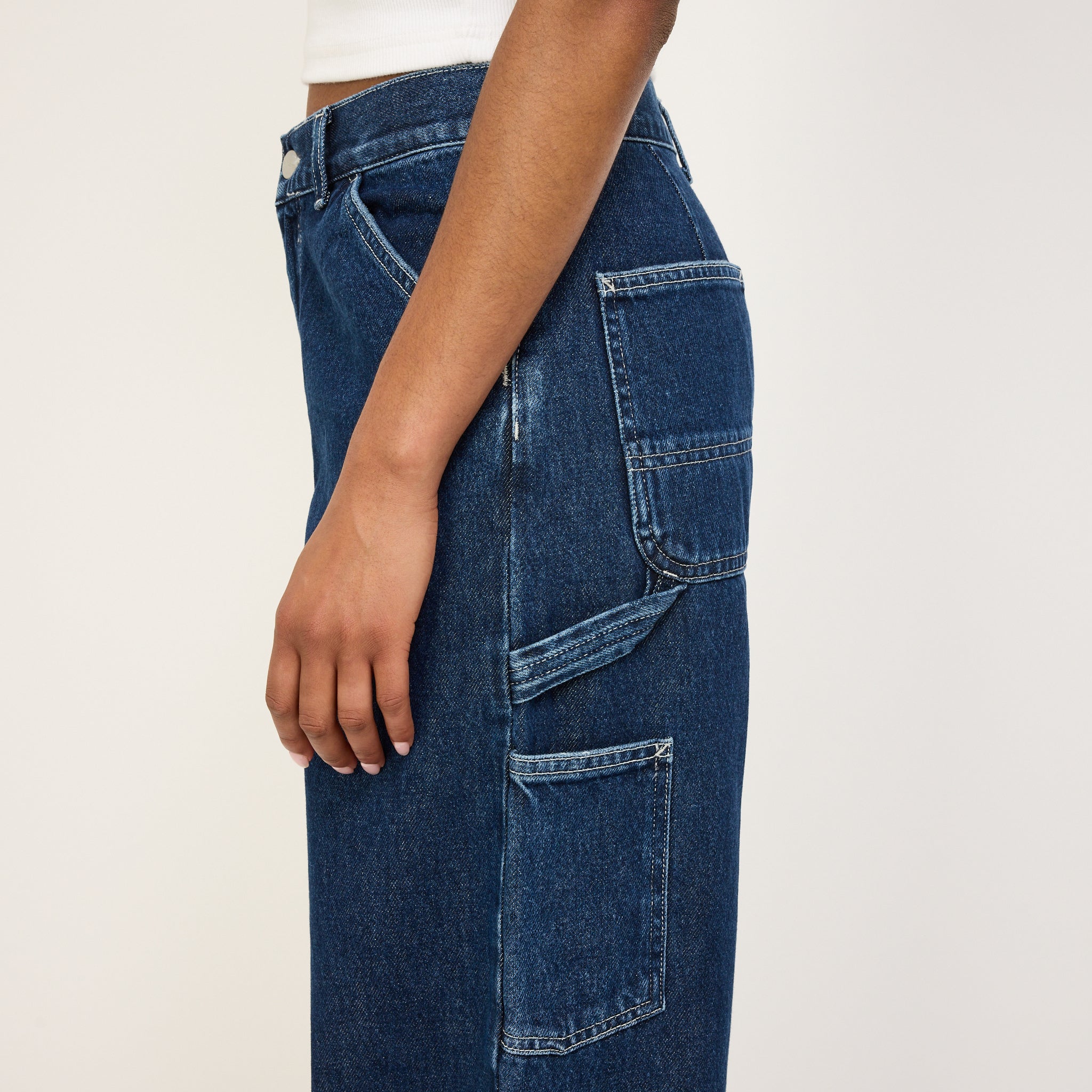 Carhartt WIP | Womens Jens Pant Marshfield Blue Stone Washed | Maplestore