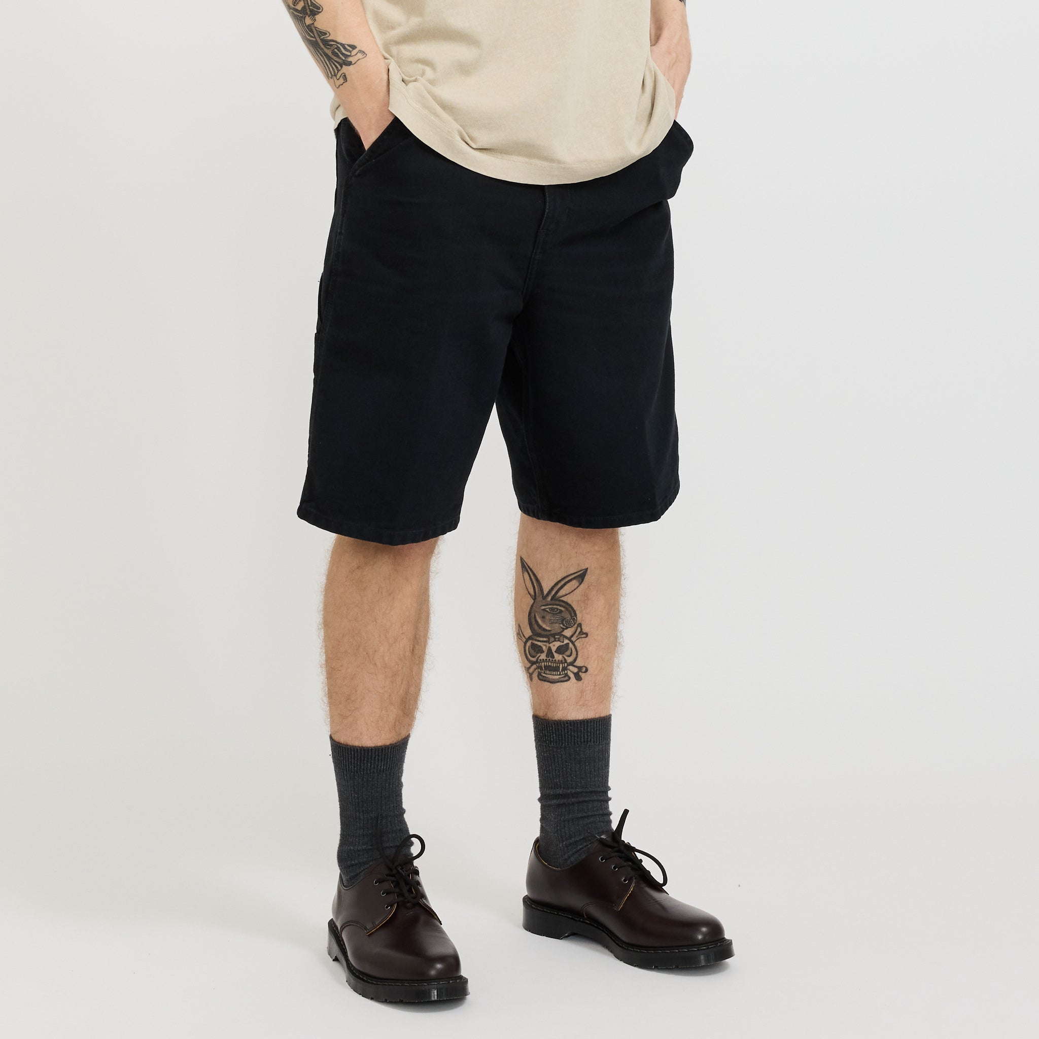 Carhartt WIP | Single Knee Short Black | Maplestore