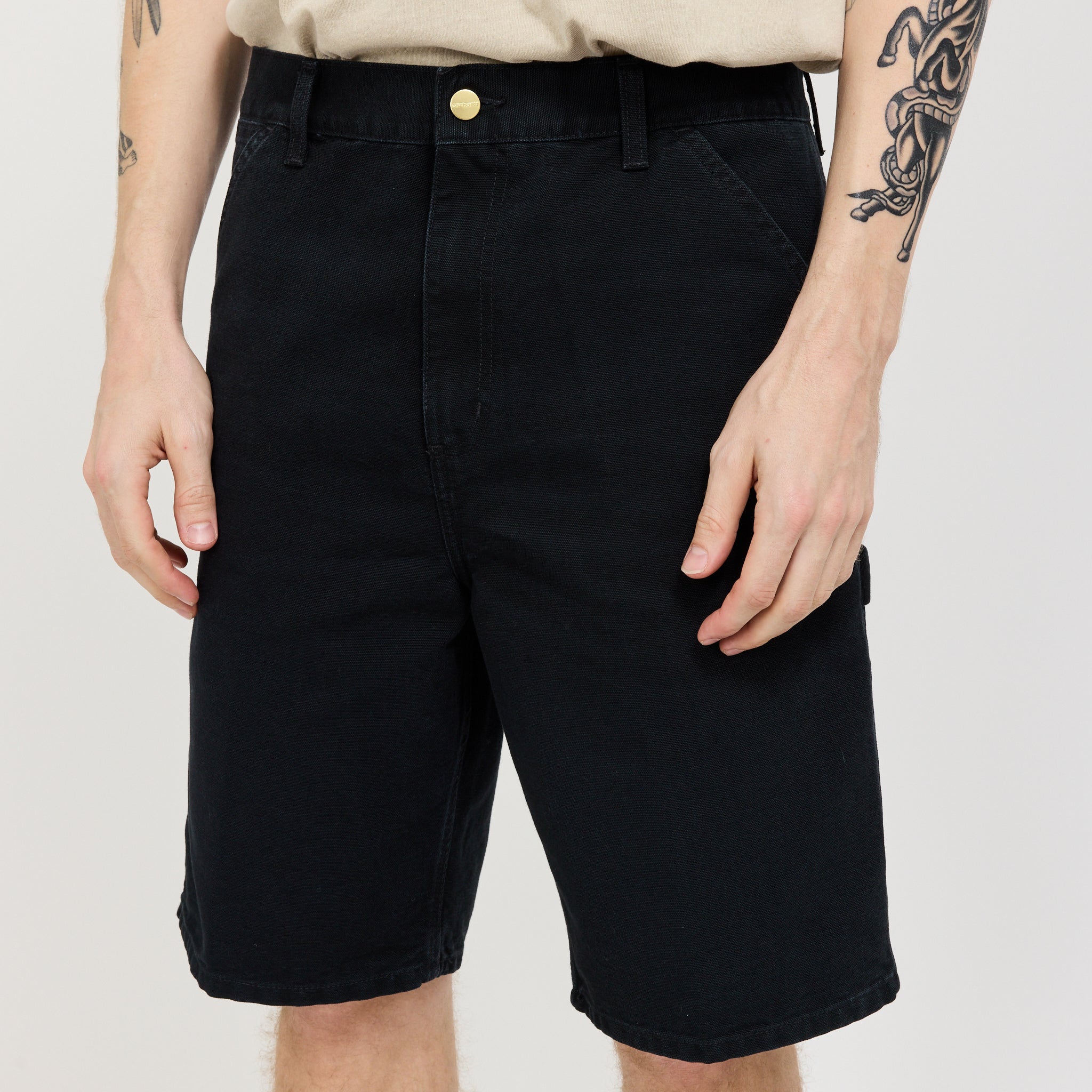 Carhartt WIP | Single Knee Short Black | Maplestore