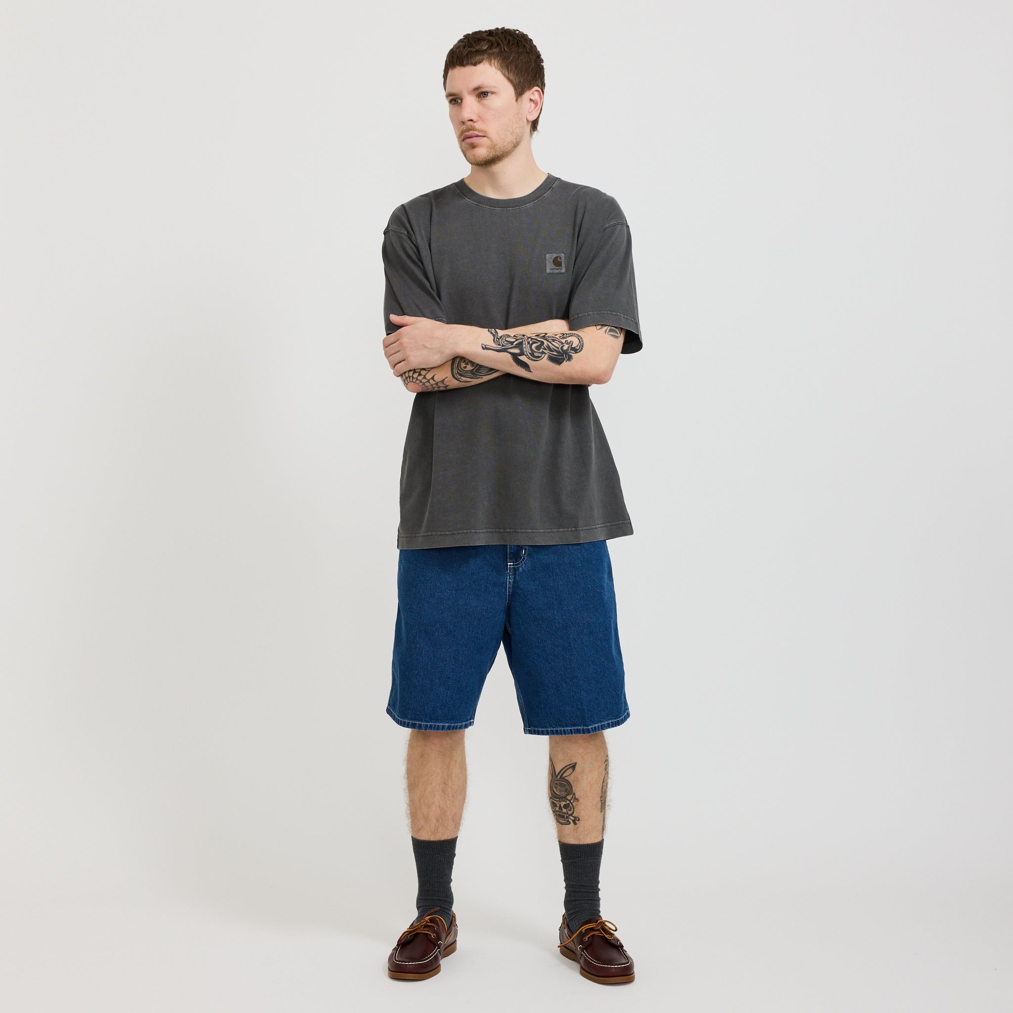 Carhartt WIP | Simple Short Blue Stone Washed | Maplestore