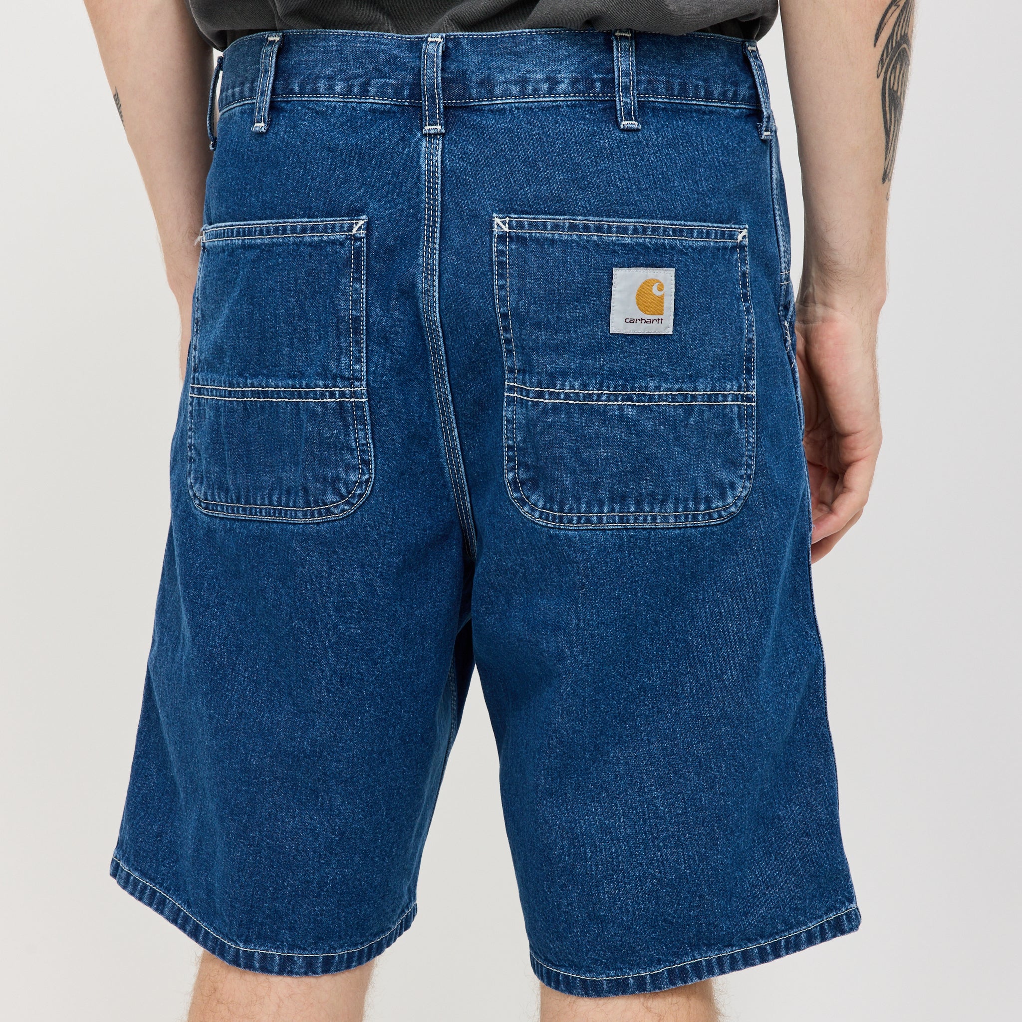 Carhartt WIP | Simple Short Blue Stone Washed | Maplestore