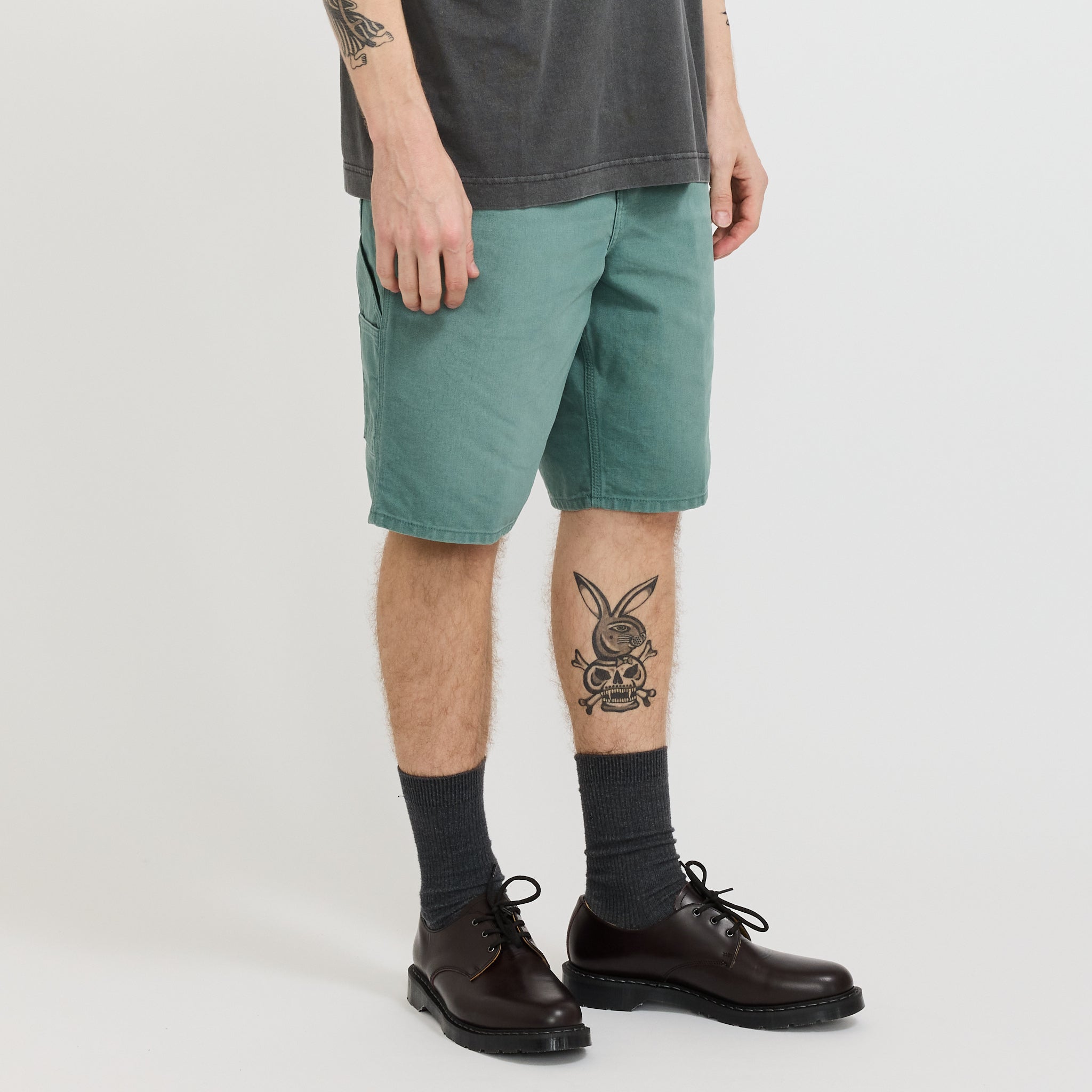 Carhartt WIP | Single Knee Short Silver Pine | Maplestore