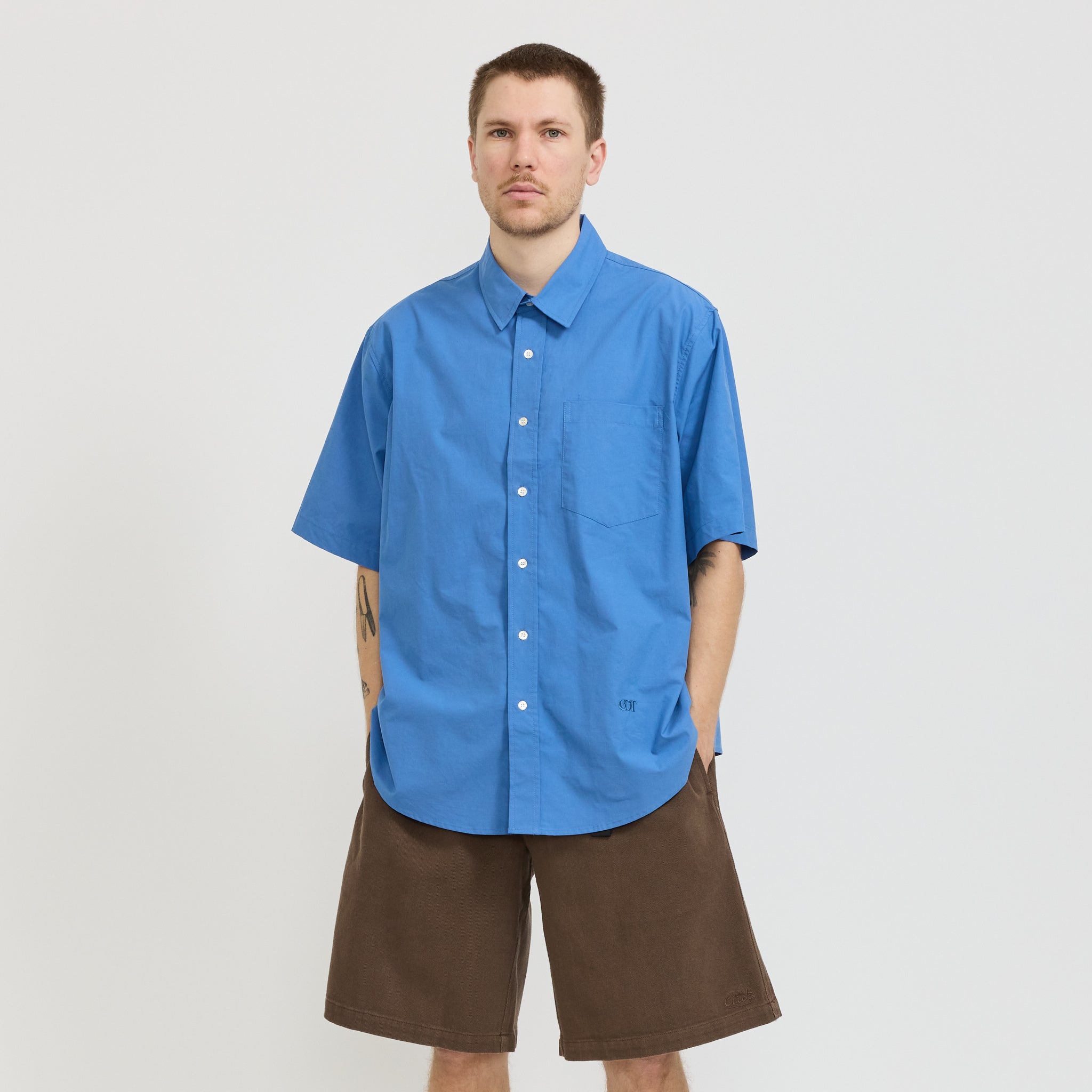 Generous Shirt SS Cornflower Blue