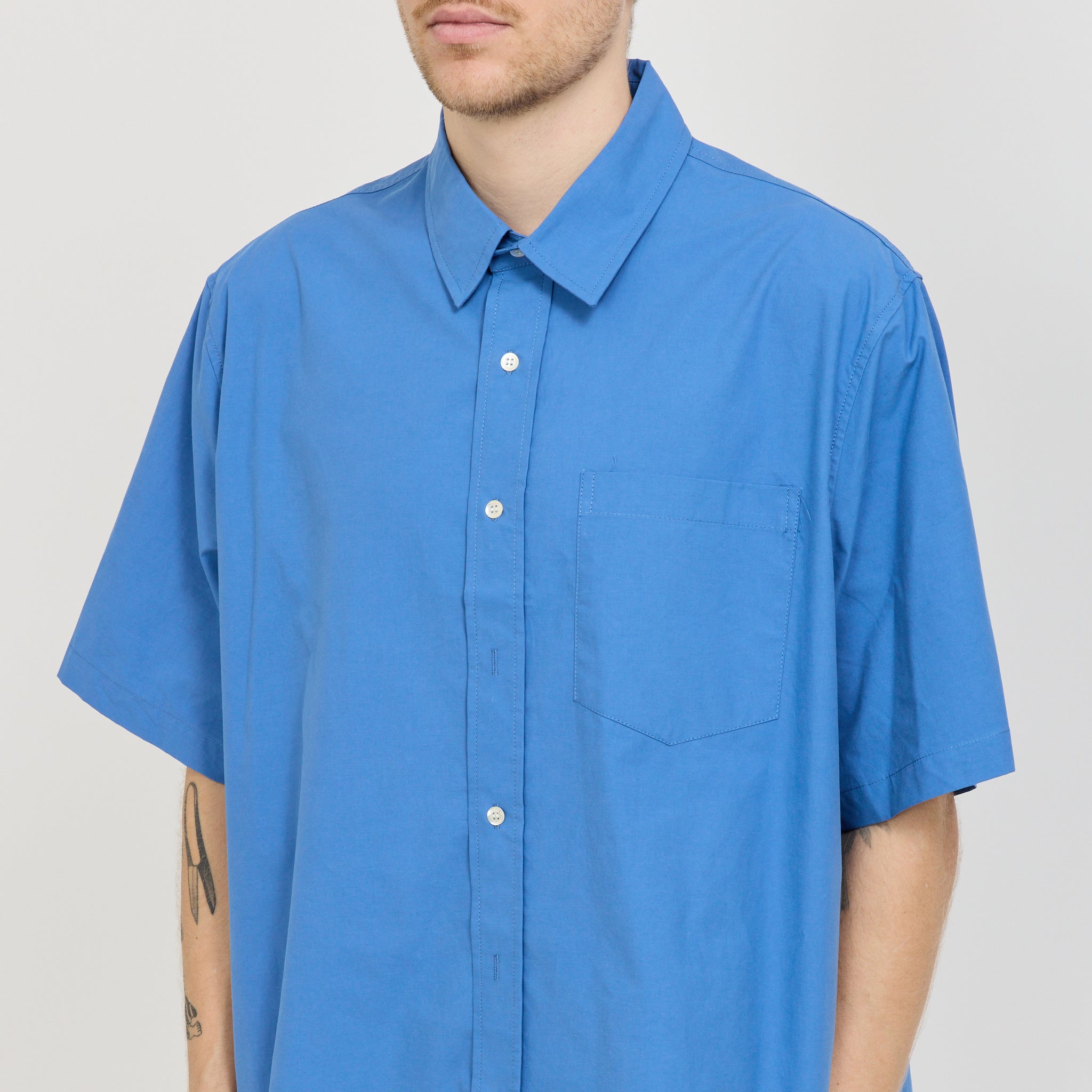 Generous Shirt SS Cornflower Blue