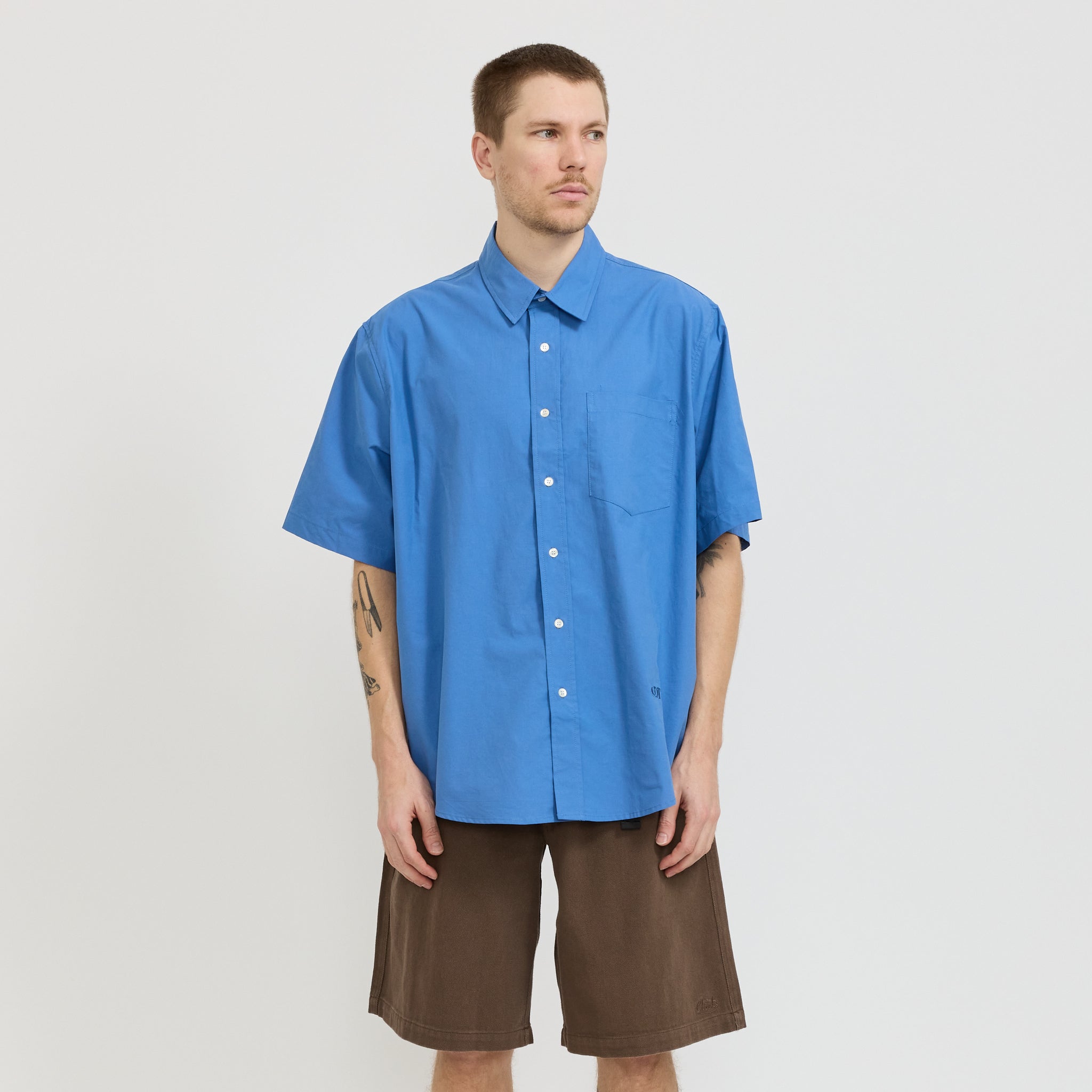 Generous Shirt SS Cornflower Blue