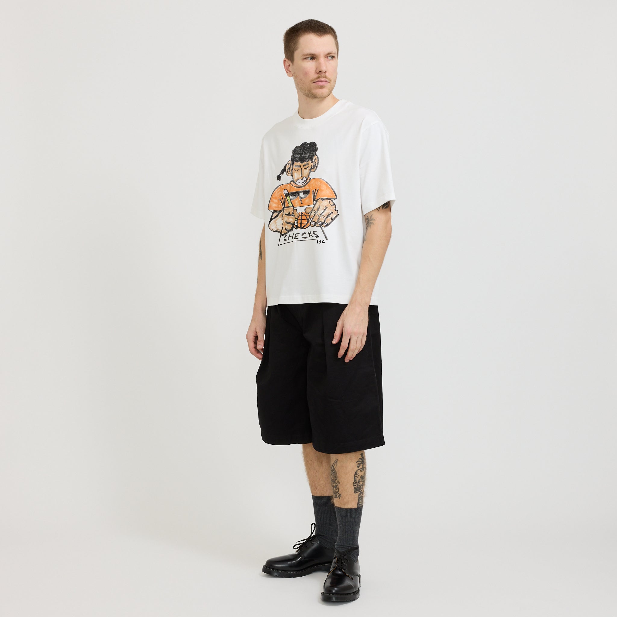 Hakama Shorts Black