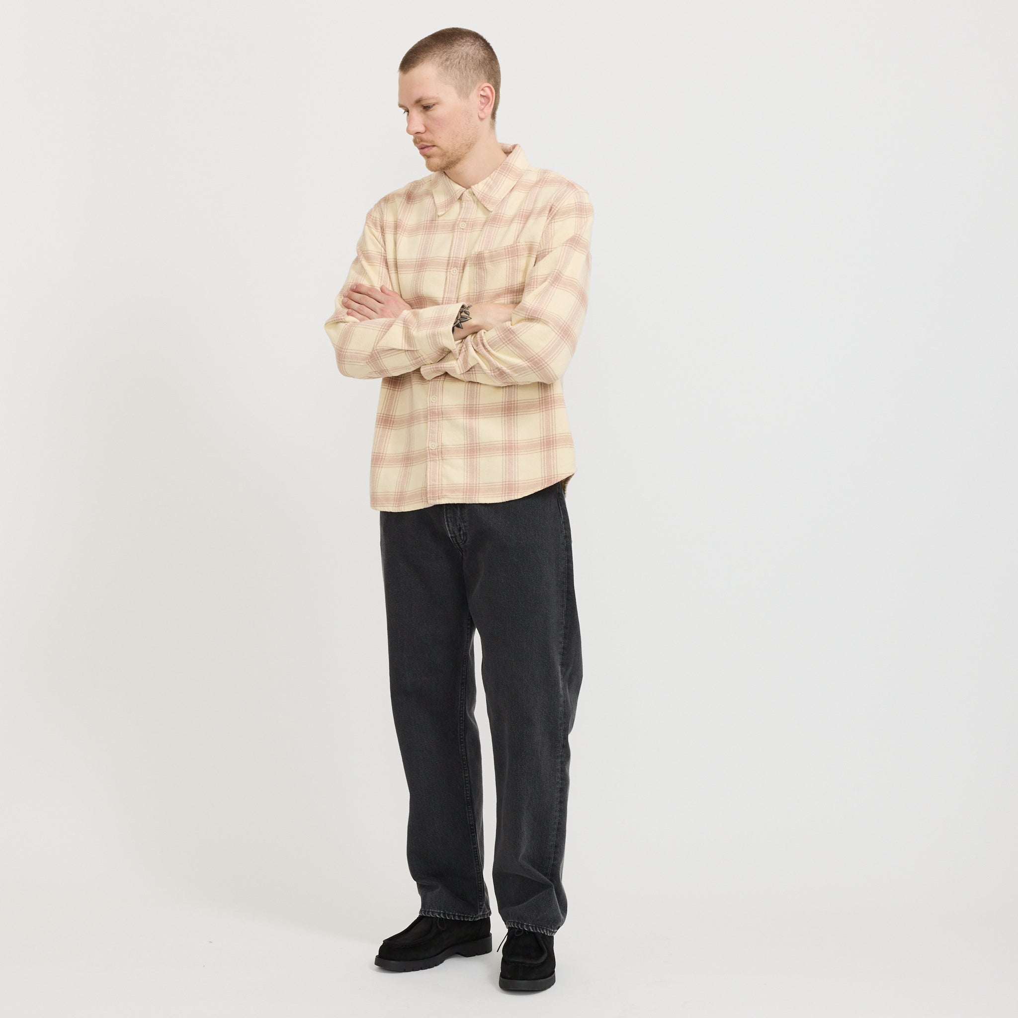 Corridor NYC | Appalachian Plaid LS Natural | Maplestore