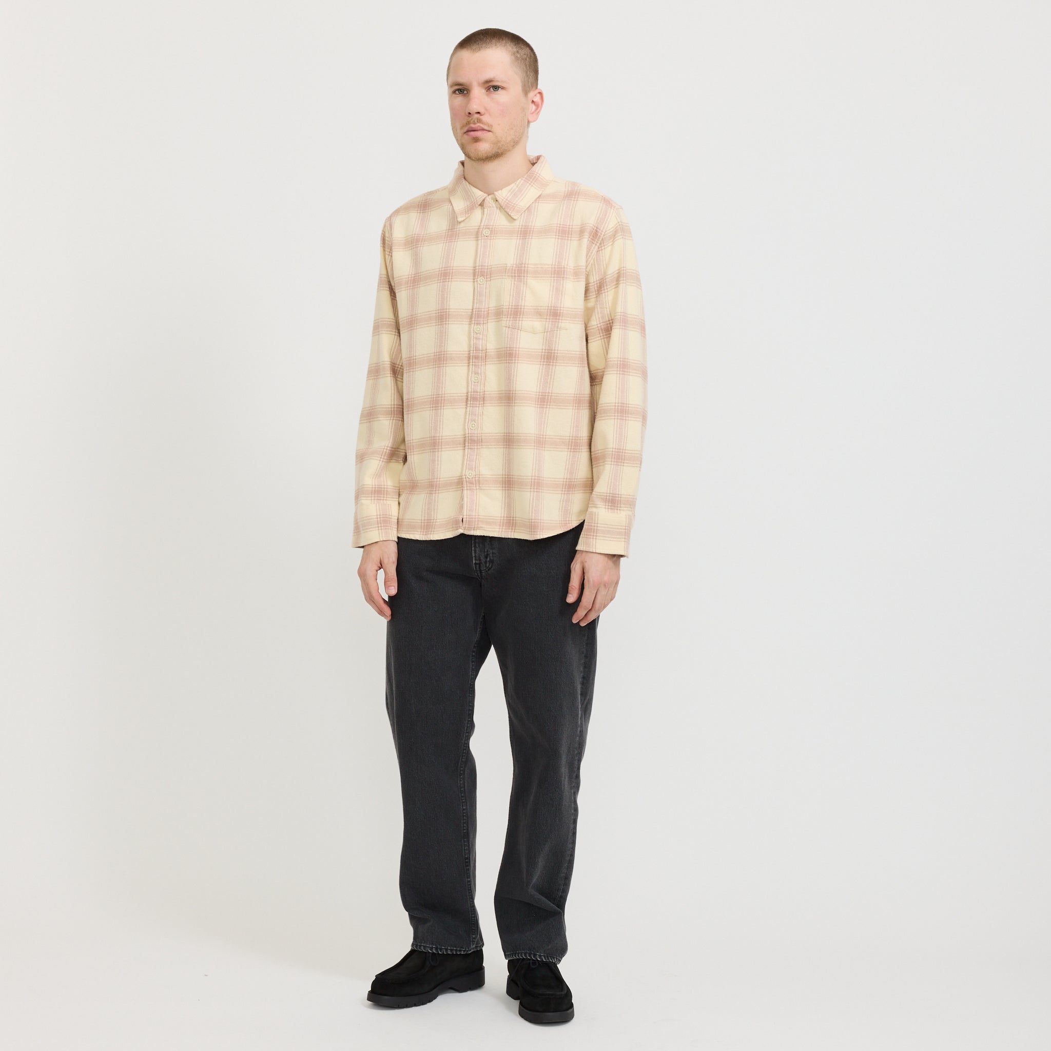 Corridor NYC | Appalachian Plaid LS Natural | Maplestore