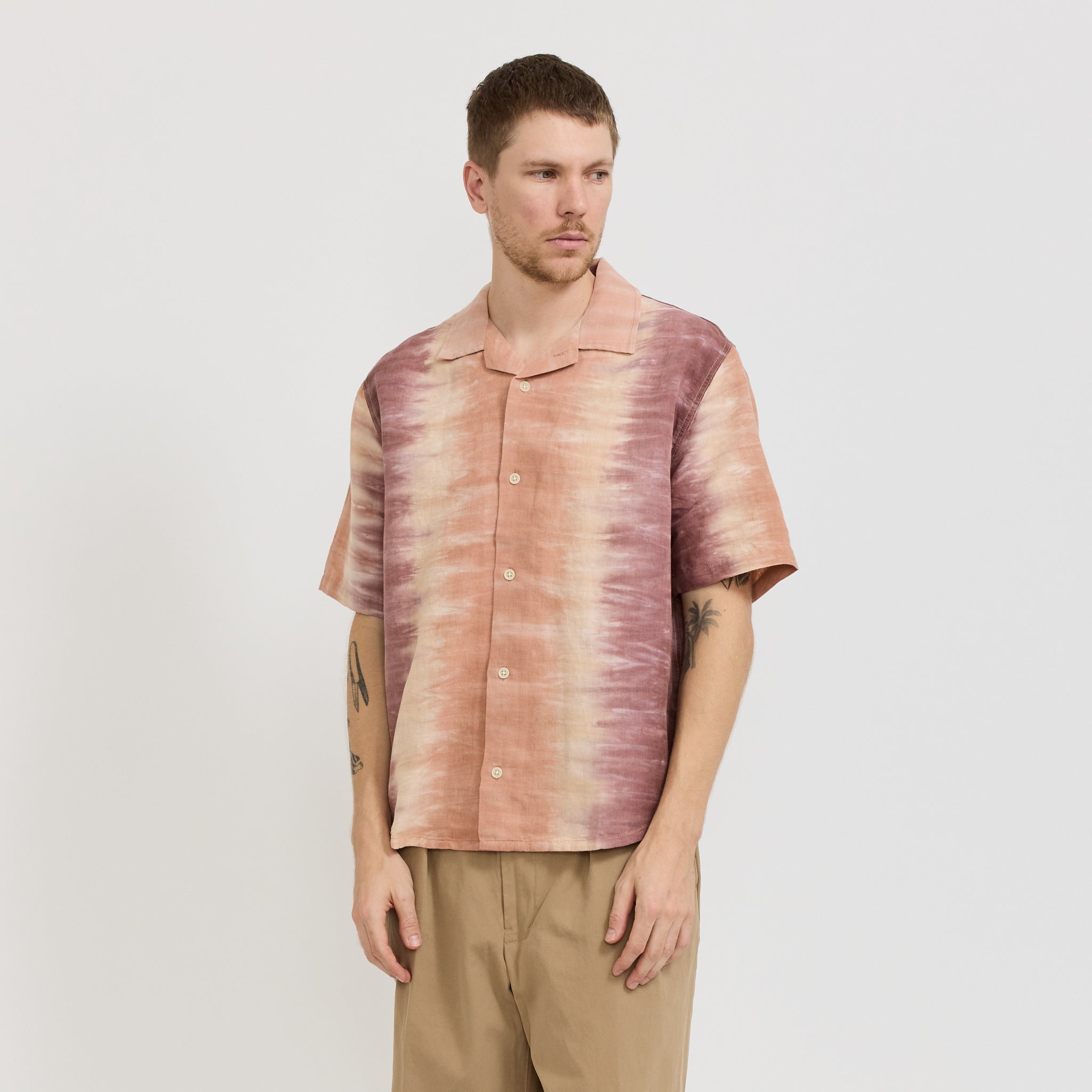 Corridor NYC | Cosmic Bowling Short Sleeve Shirt Multi | Maplestore