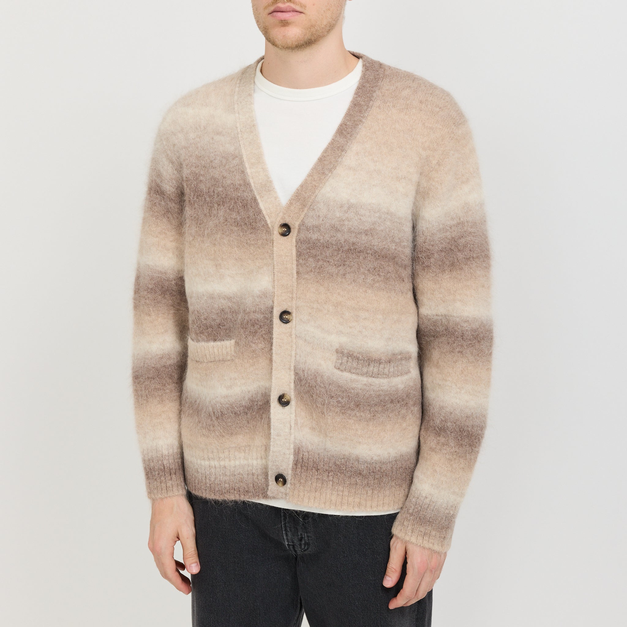 Ombre Cardigan Natural