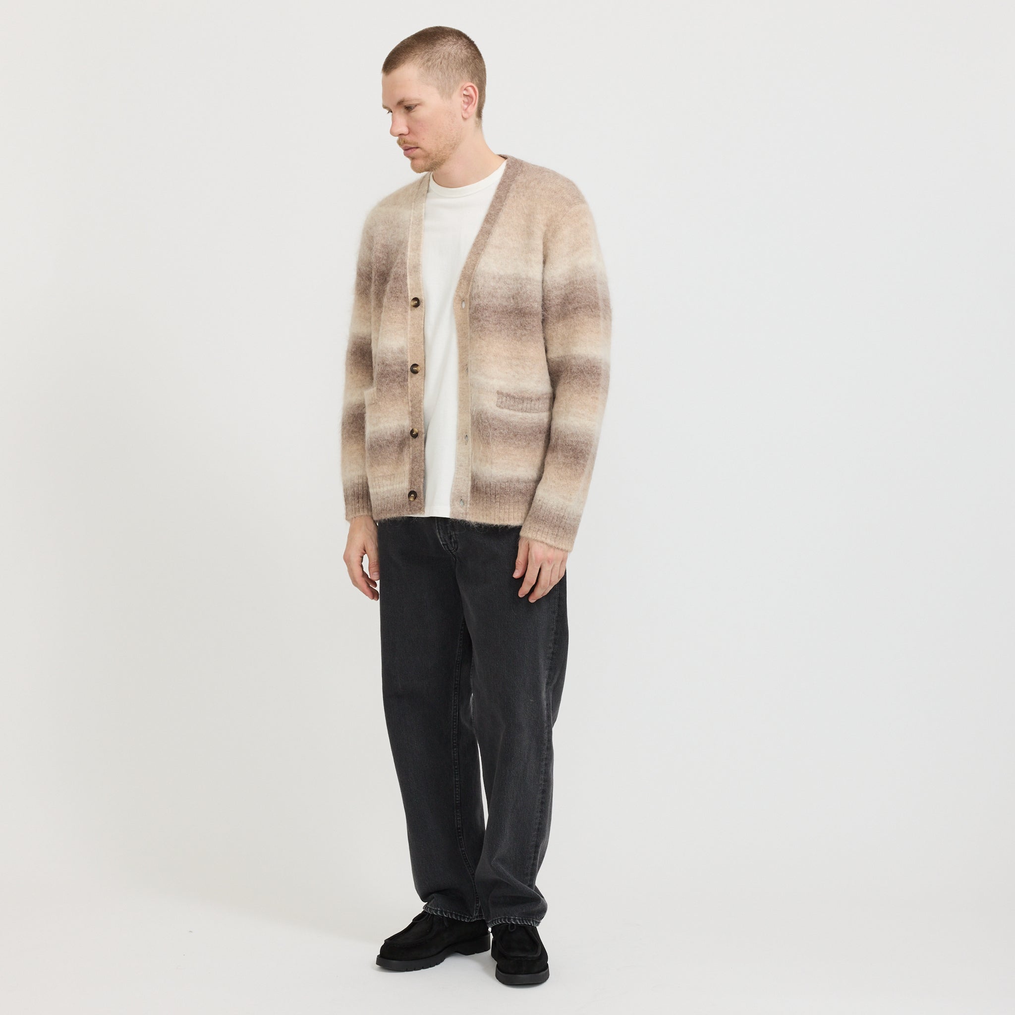 Ombre Cardigan Natural