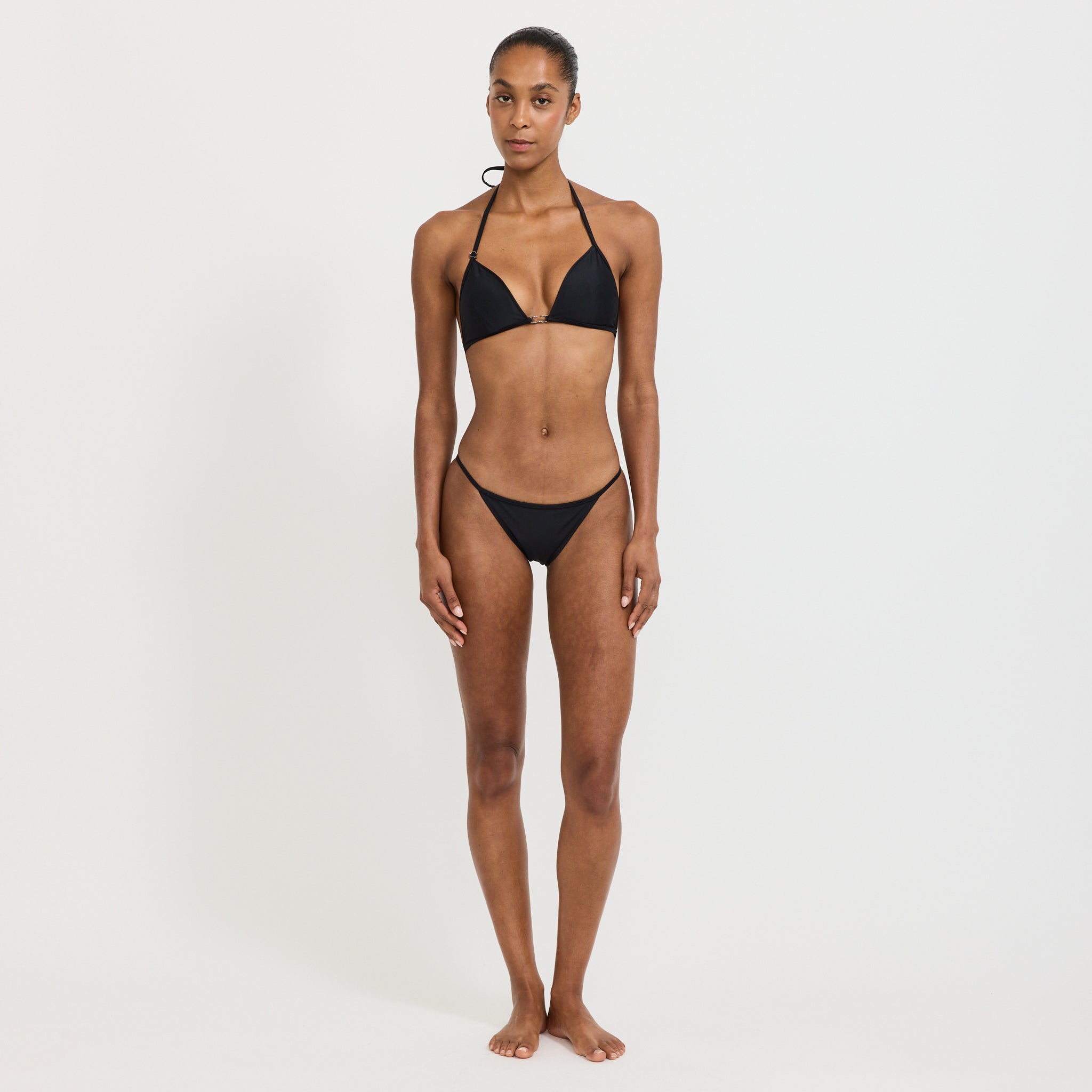 String Brief Nero Black