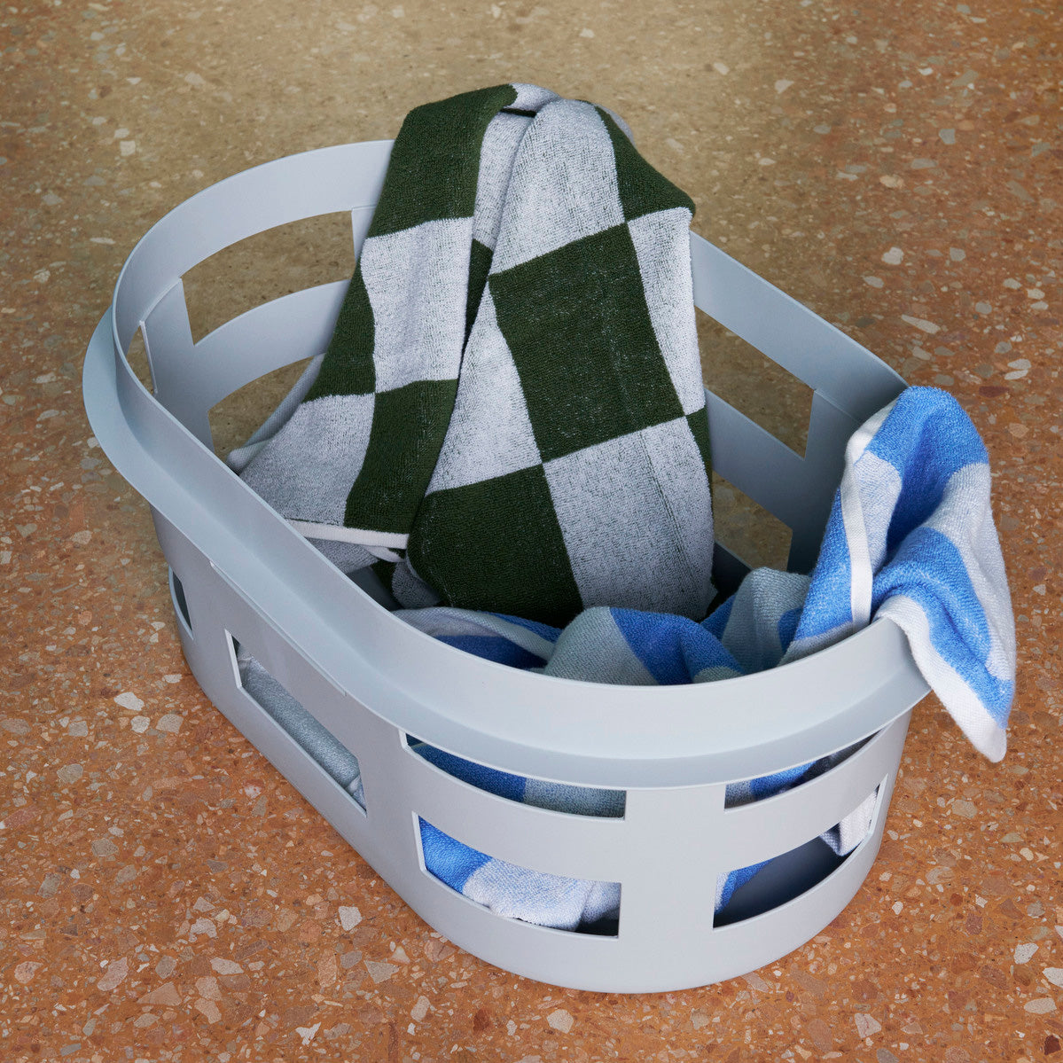 HAY | Check Hand Towel Matcha | Maplestore