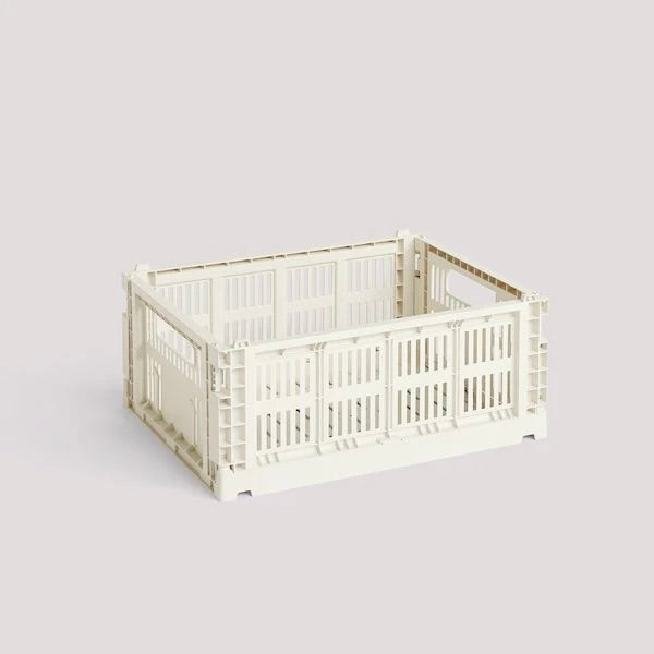 HAY | Colour Crate Medium Off White | Maplestore