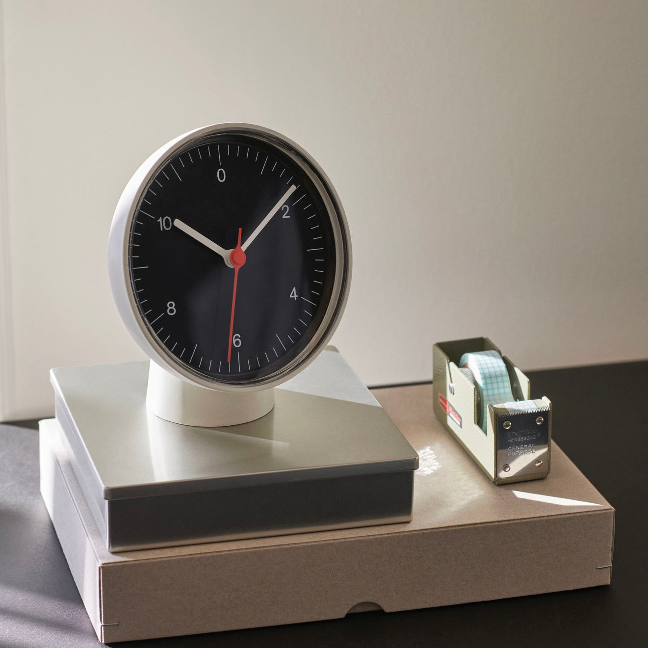 HAY | Table Clock Black | Maplestore