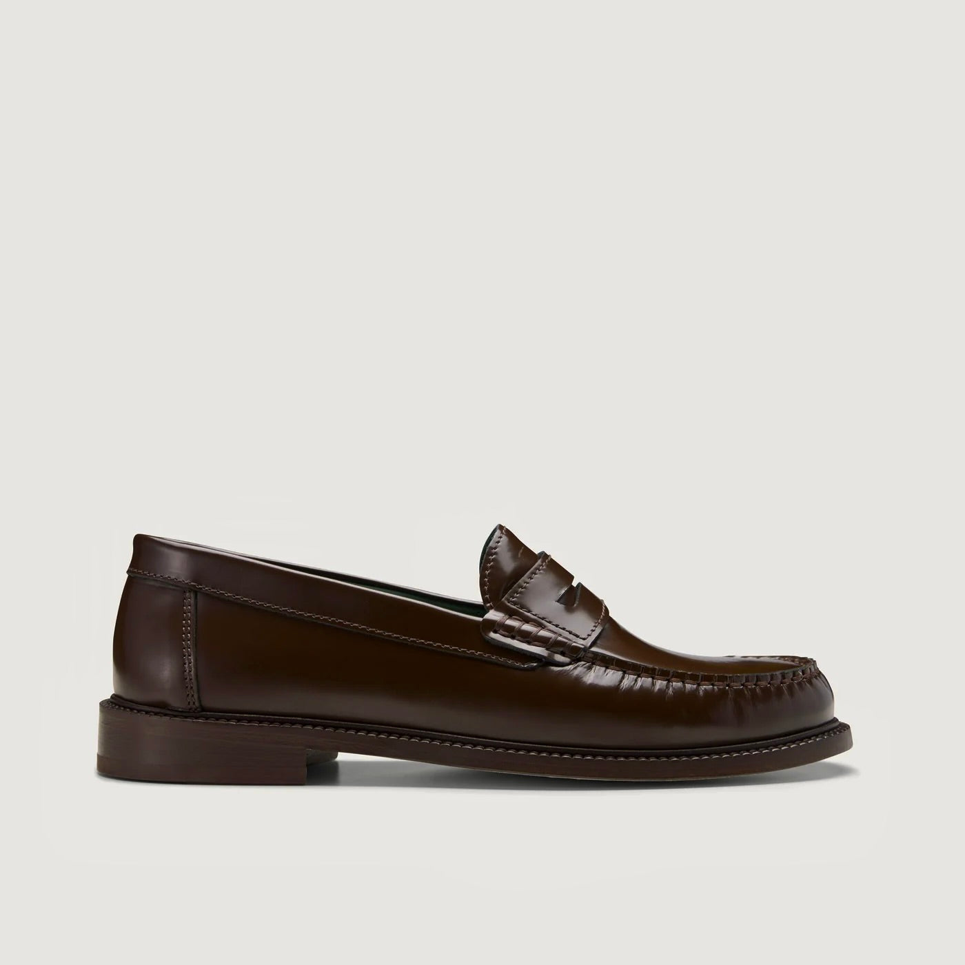 Yardee Mocassin Loafer Brown Polido Leather