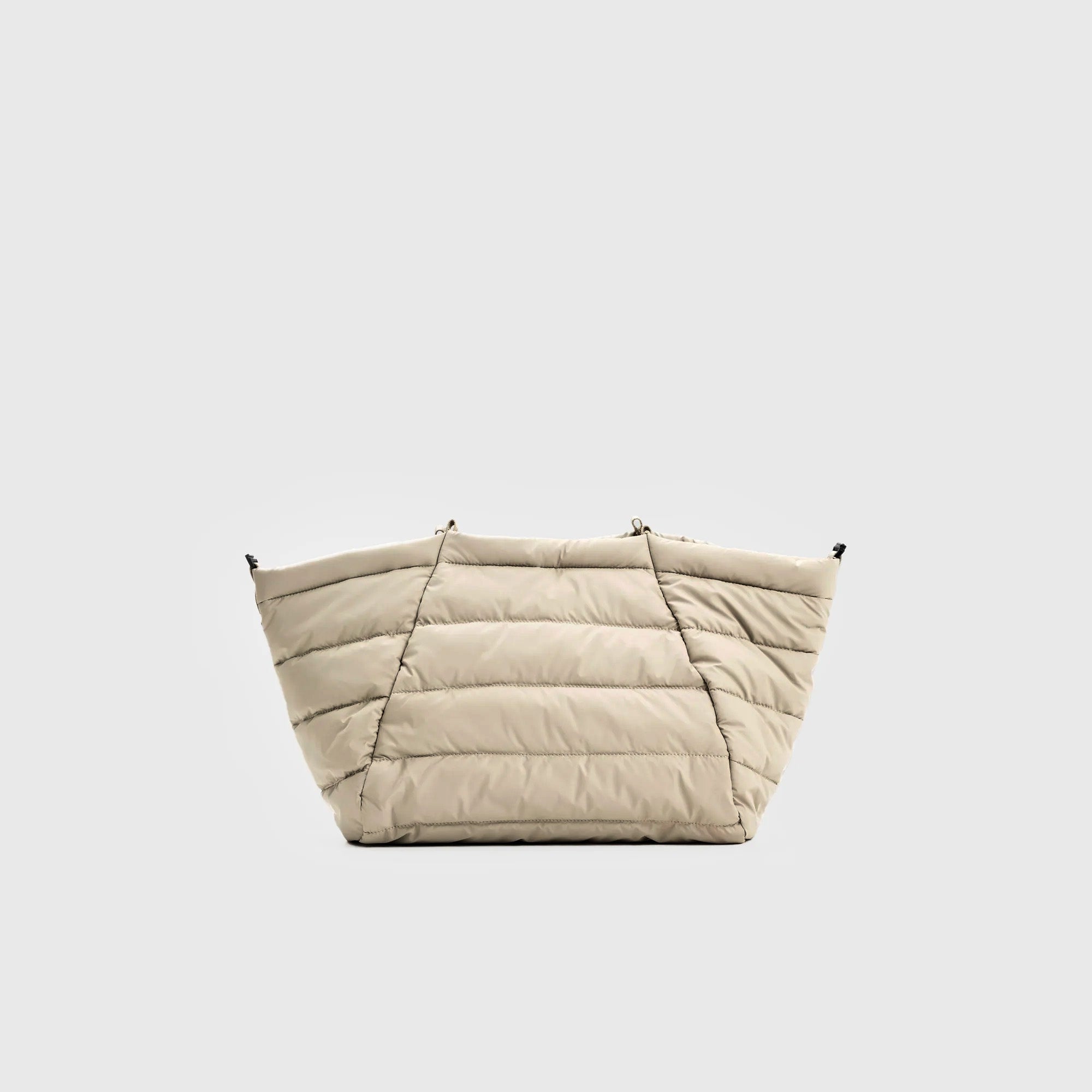 Topologie | Marche Tote Medium Taupe Puffer | Maplestore