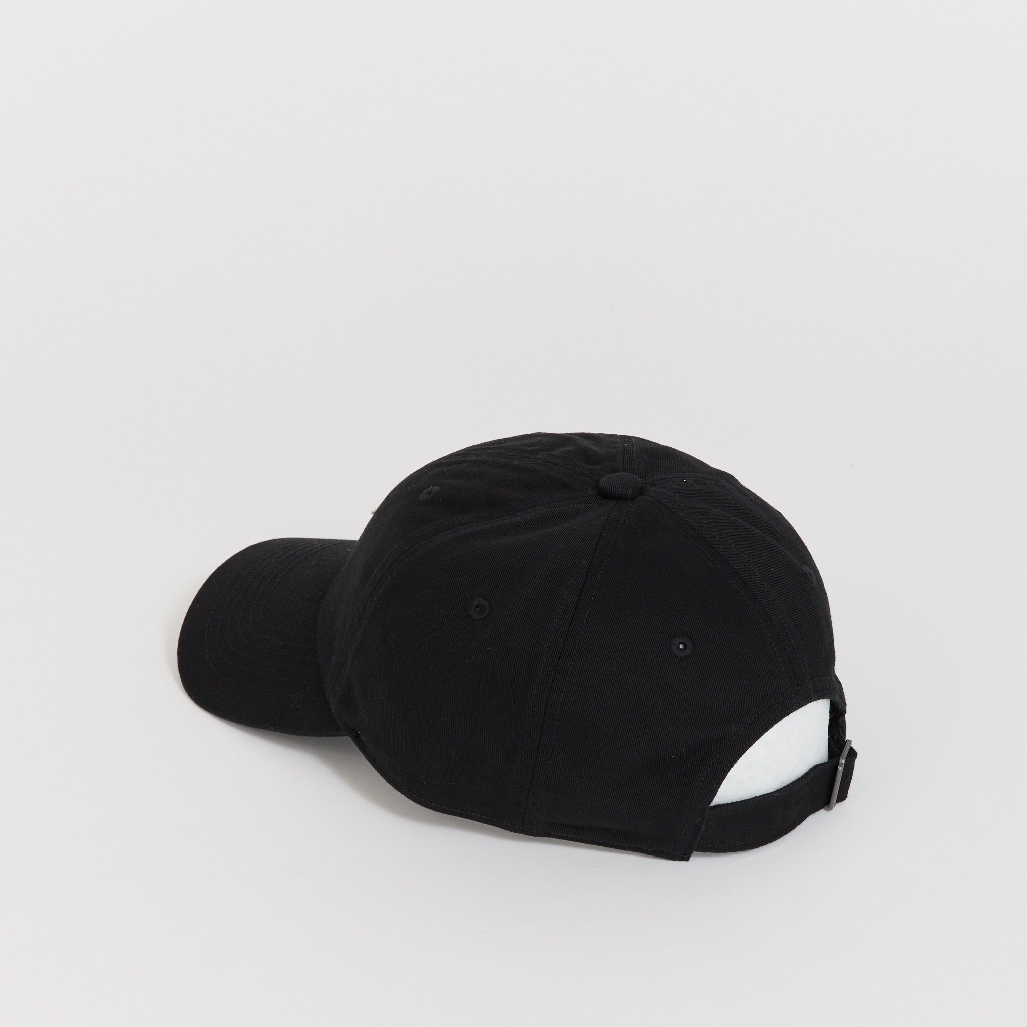 6 Panel Cap Black