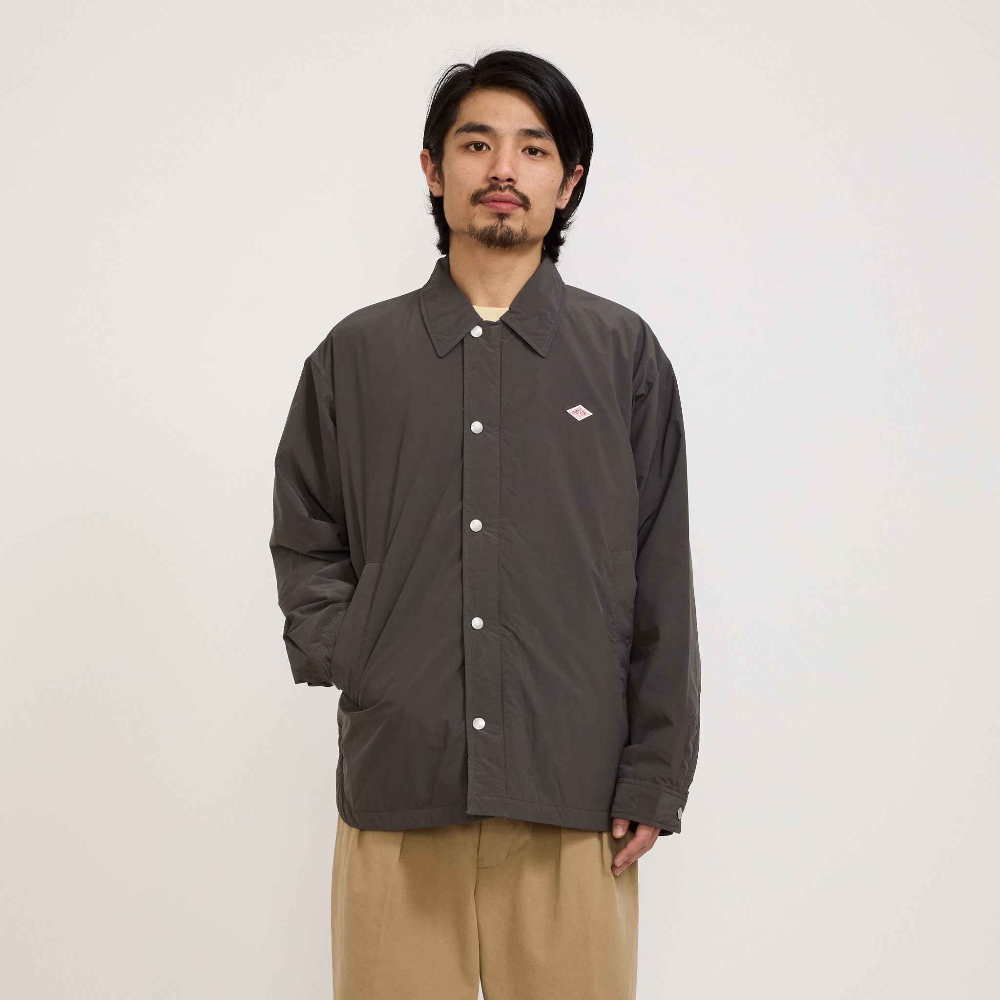 Danton | Coach Jacket Charcoal | Maplestore