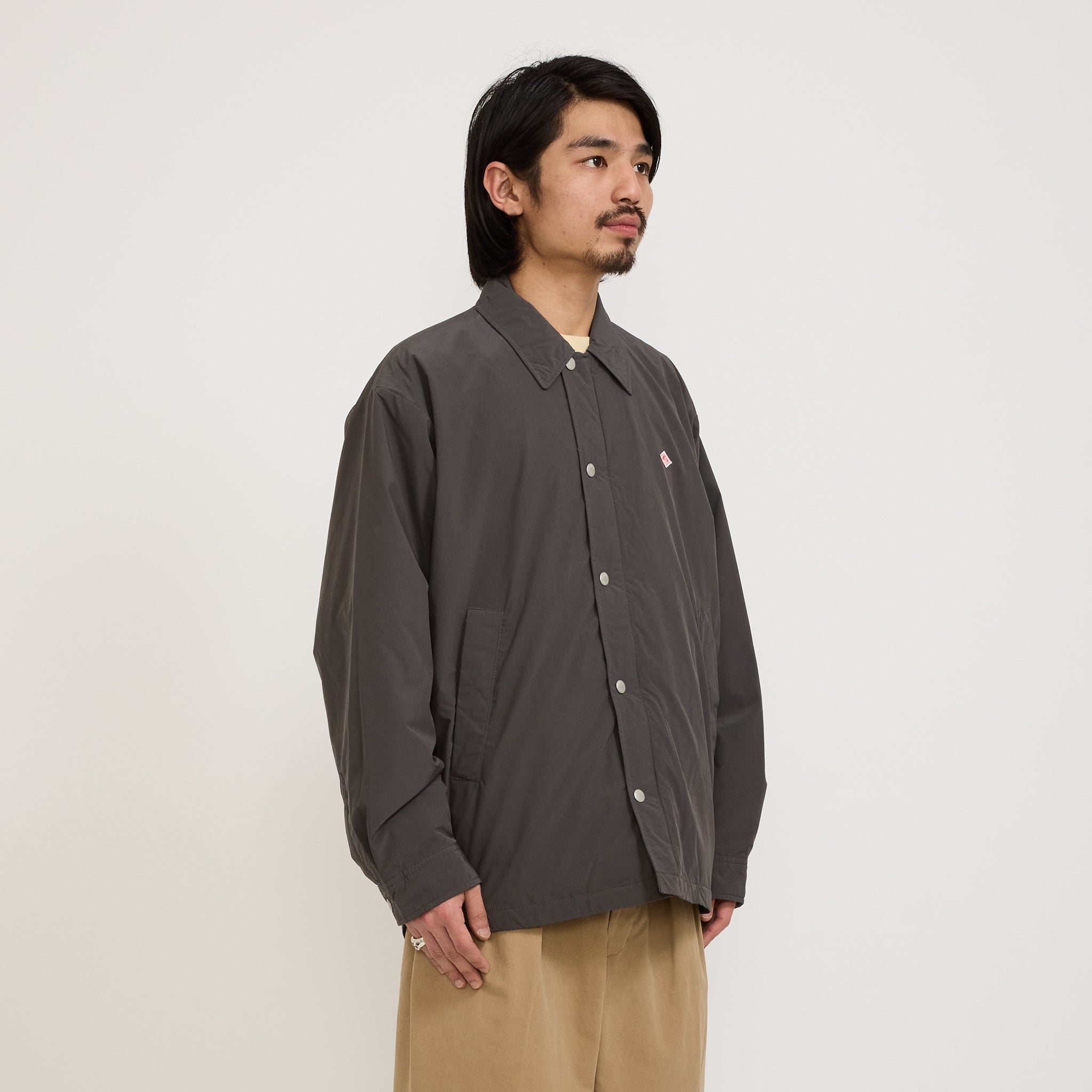 Danton | Coach Jacket Charcoal | Maplestore