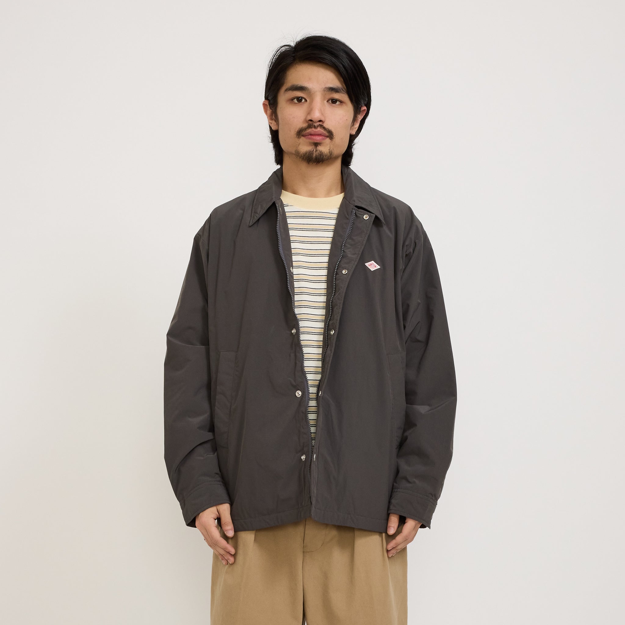 Danton | Coach Jacket Charcoal | Maplestore